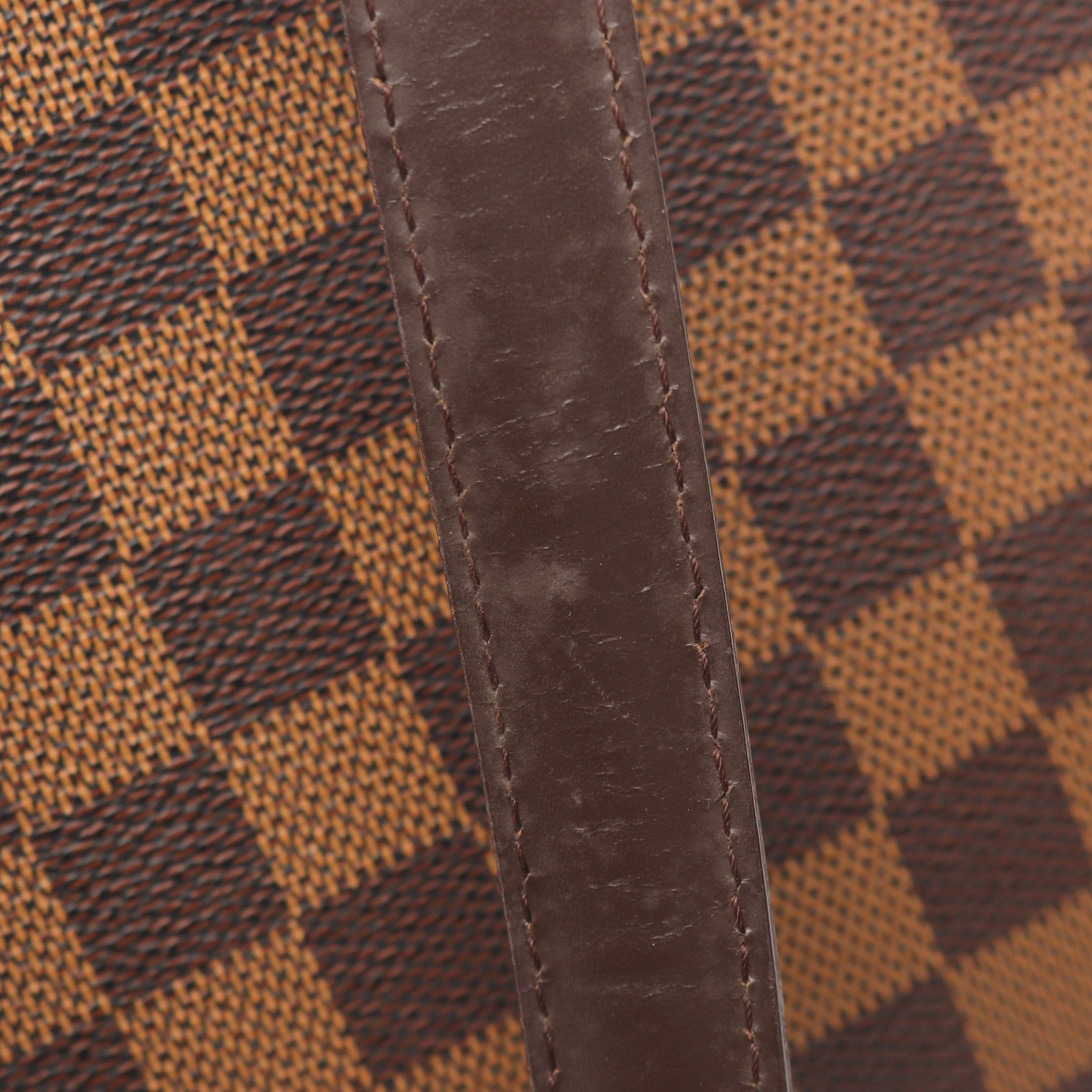 Louis Vuitton Louis Vuitton Parioli Pm Damier Ebene Shoulder Bag Tote Leather Brown Size ONE SIZE - 9 Thumbnail