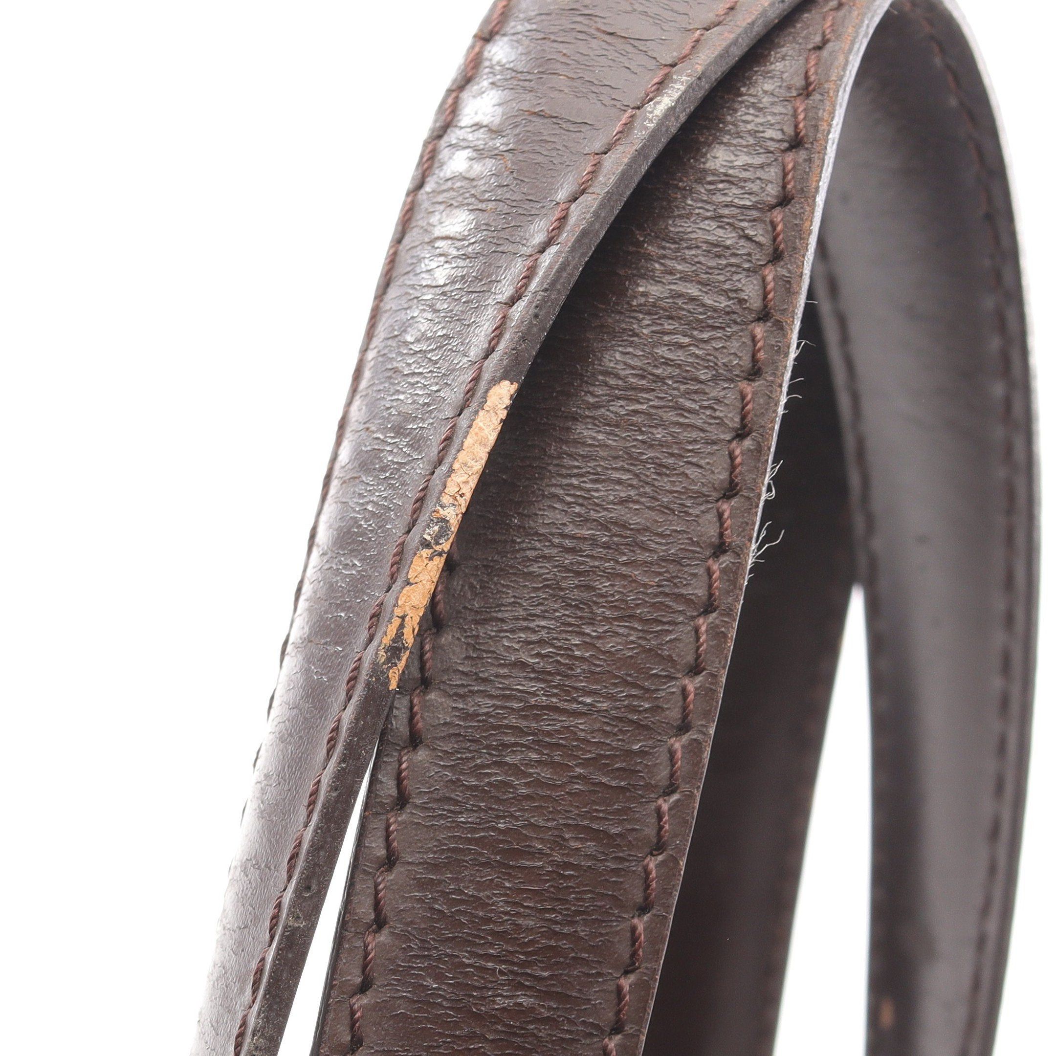Louis Vuitton Louis Vuitton Parioli Pm Damier Ebene Shoulder Bag Tote Leather Brown Size ONE SIZE - 10 Thumbnail