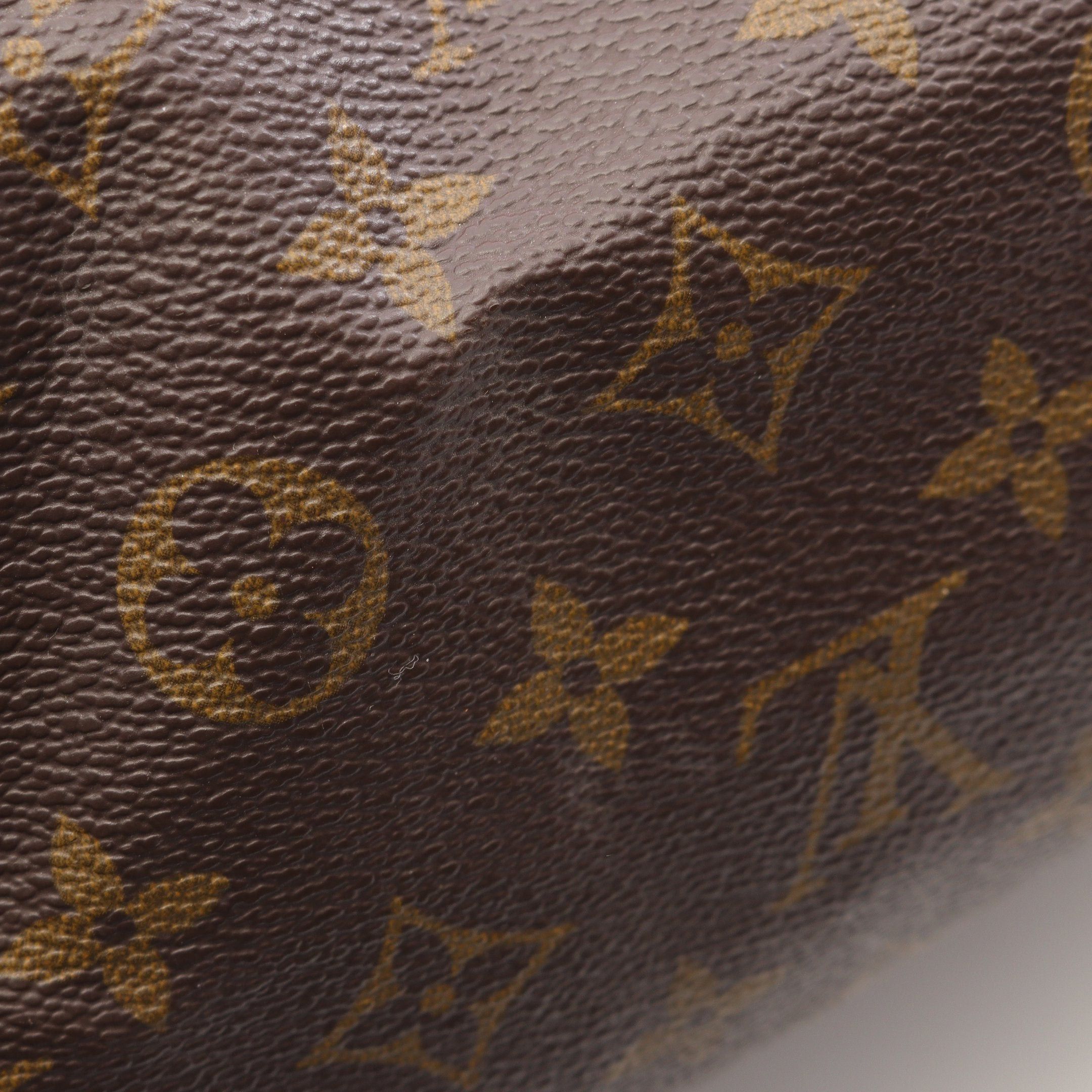 Louis Vuitton Louis Vuitton Speedy 30 Monogram Handbag Leather Brown Size ONE SIZE - 12 Thumbnail