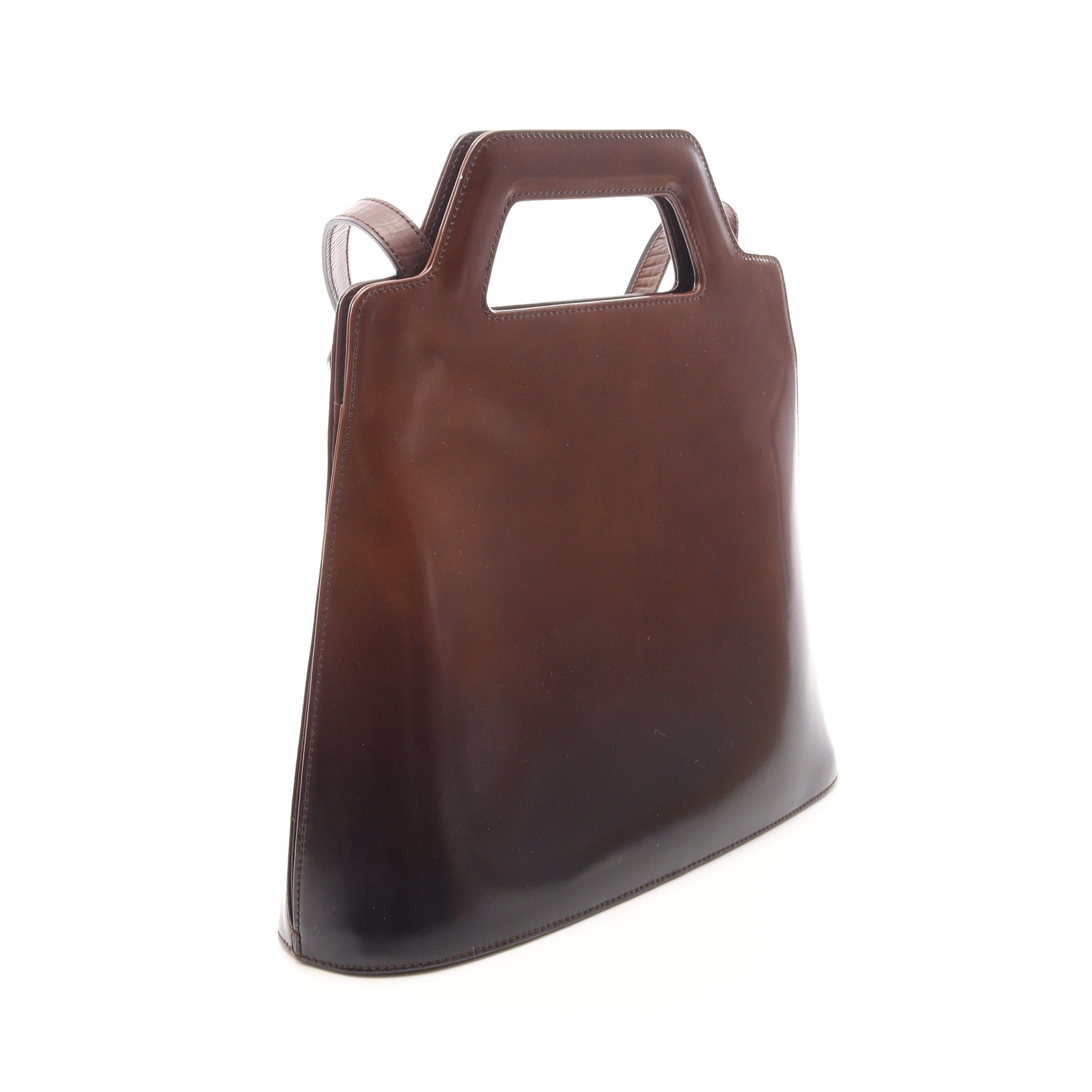 Salvatore Ferragamo Salvatore Ferragamo Handbag Leather Brown Size ONE SIZE - 2 Thumbnail