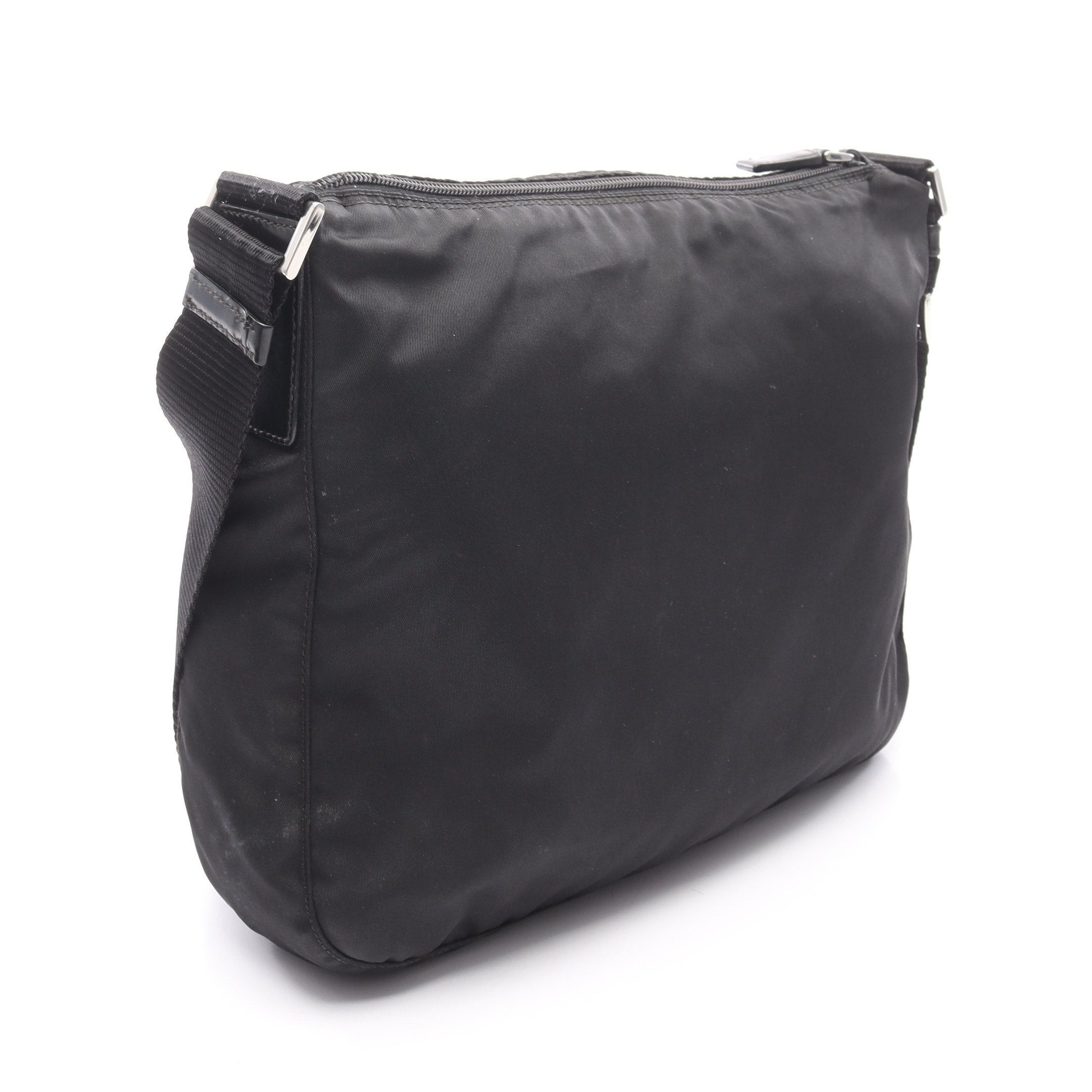 Prada Prada Re-Nylon Shoulder Bag Nylon Leather Black Size ONE SIZE - 2 Thumbnail