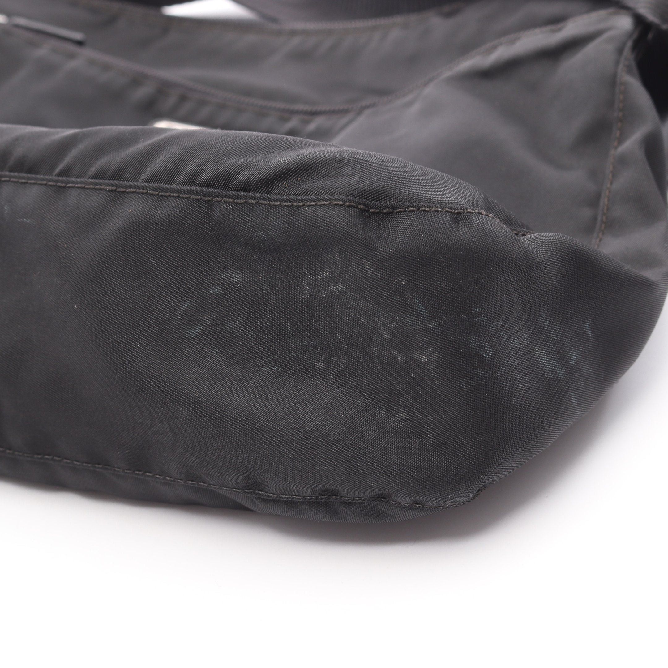 Prada Prada Re-Nylon Shoulder Bag Nylon Leather Black Size ONE SIZE - 7 Thumbnail