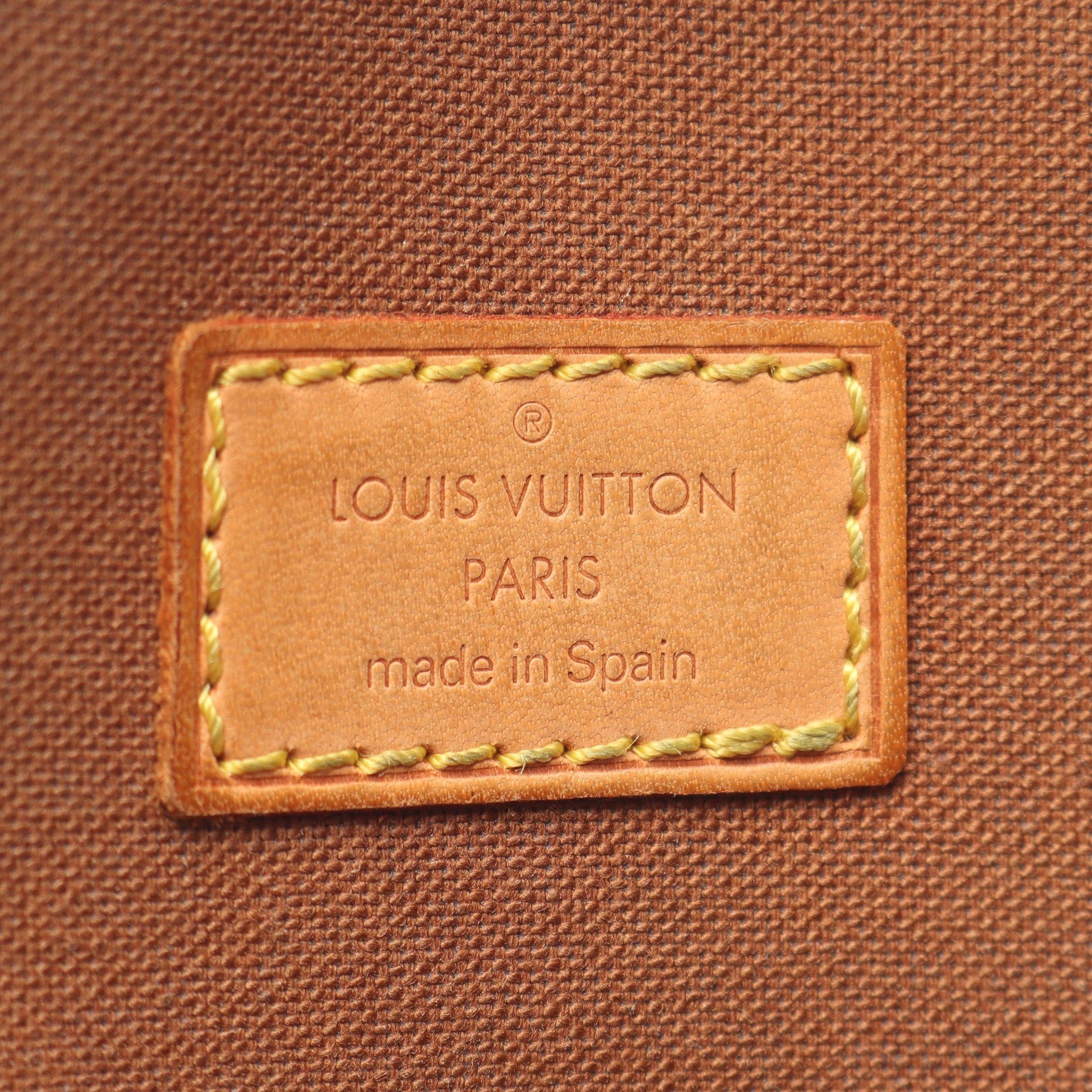 Louis Vuitton Louis Vuitton Pochette Ganju Monogram Body Bag Leather Brown Size ONE SIZE - 4 Thumbnail