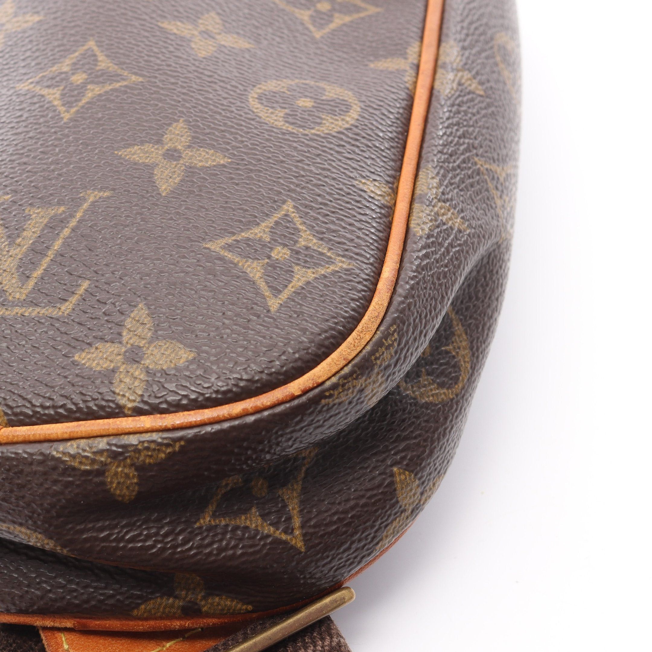 Louis Vuitton Louis Vuitton Pochette Ganju Monogram Body Bag Leather Brown Size ONE SIZE - 11 Thumbnail