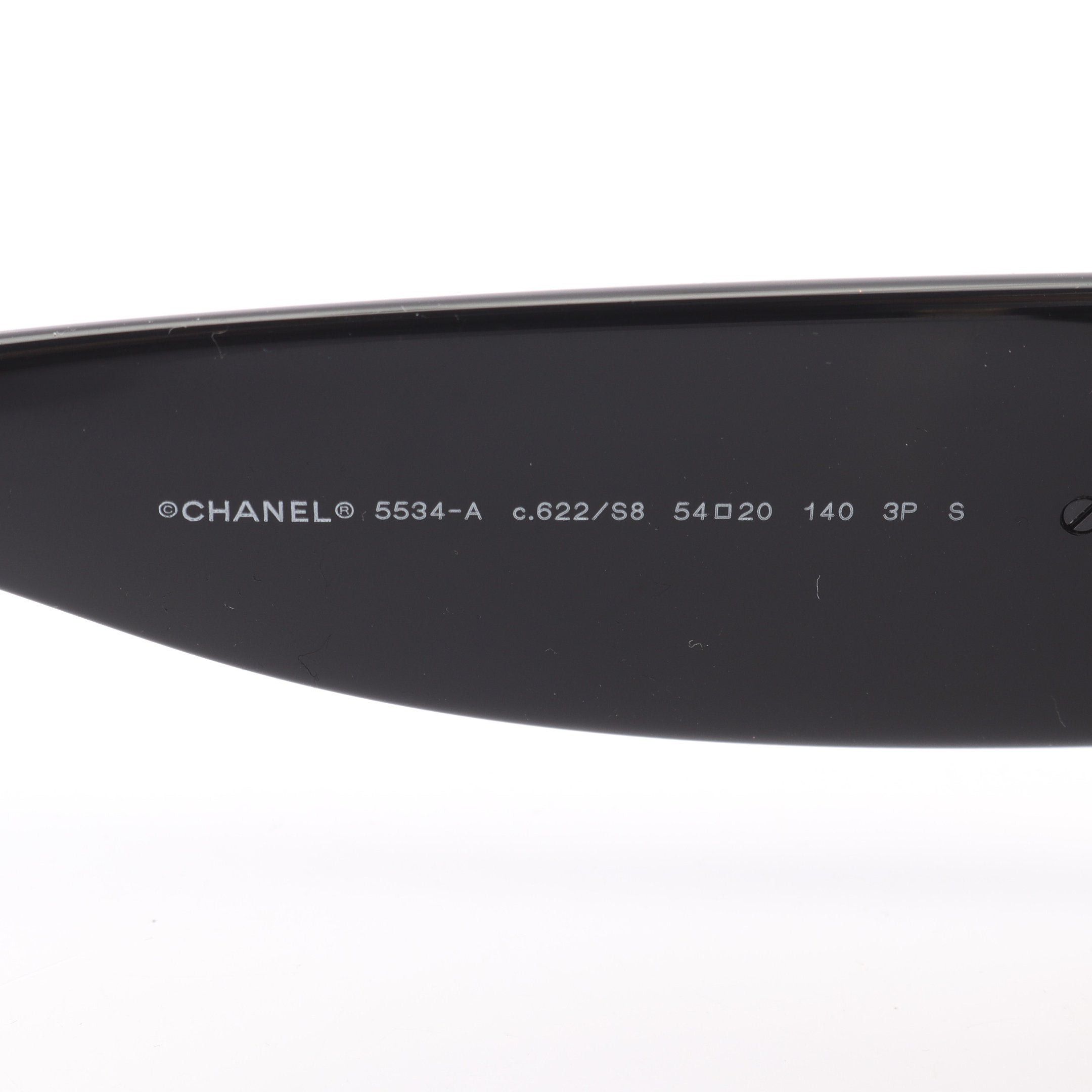 Chanel Chanel Coco Mark Sunglasses Black Size ONE SIZE - 4 Thumbnail