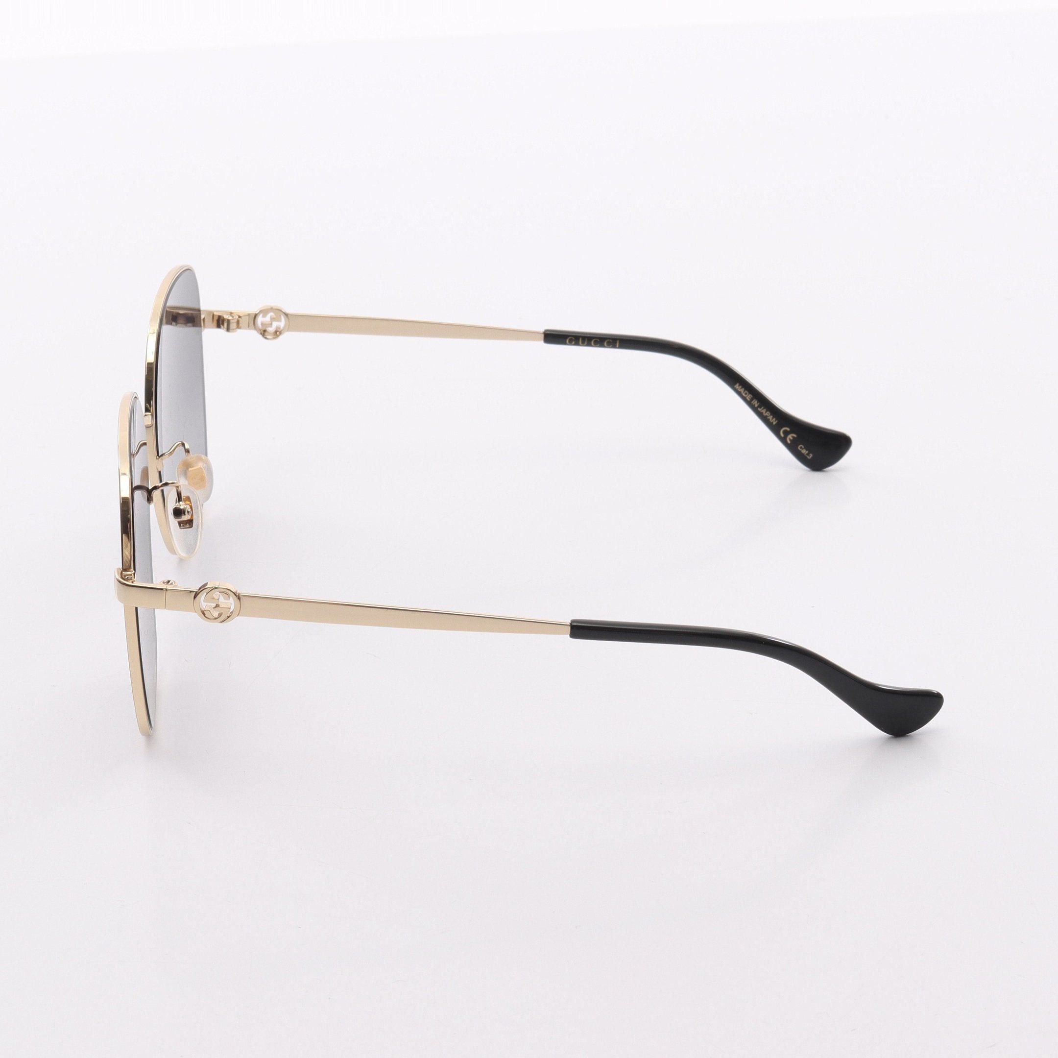 Gucci Gucci Sunglasses Gp Black Gold Size ONE SIZE - 3 Thumbnail