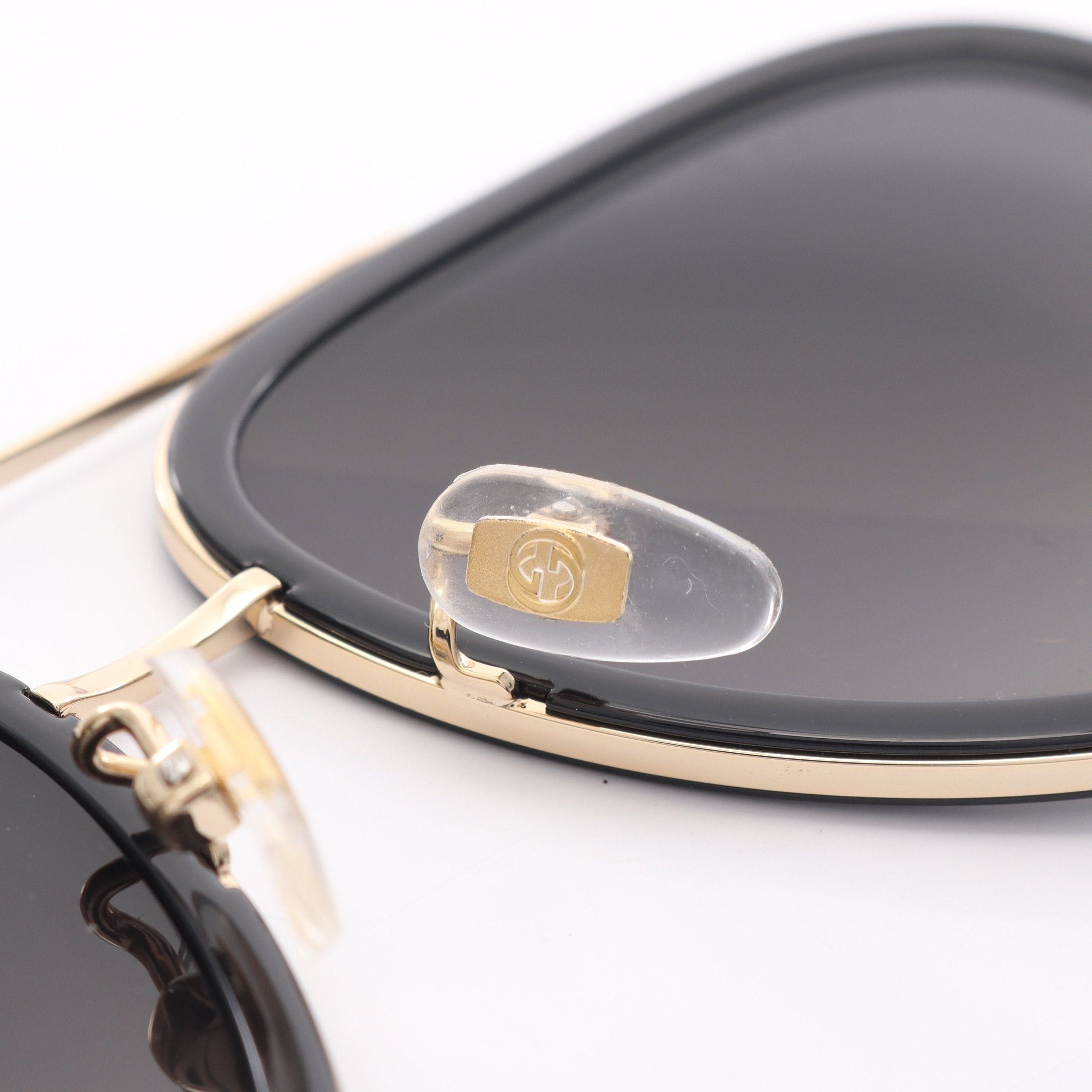 Gucci Gucci Sunglasses Gp Black Gold Size ONE SIZE - 7 Thumbnail