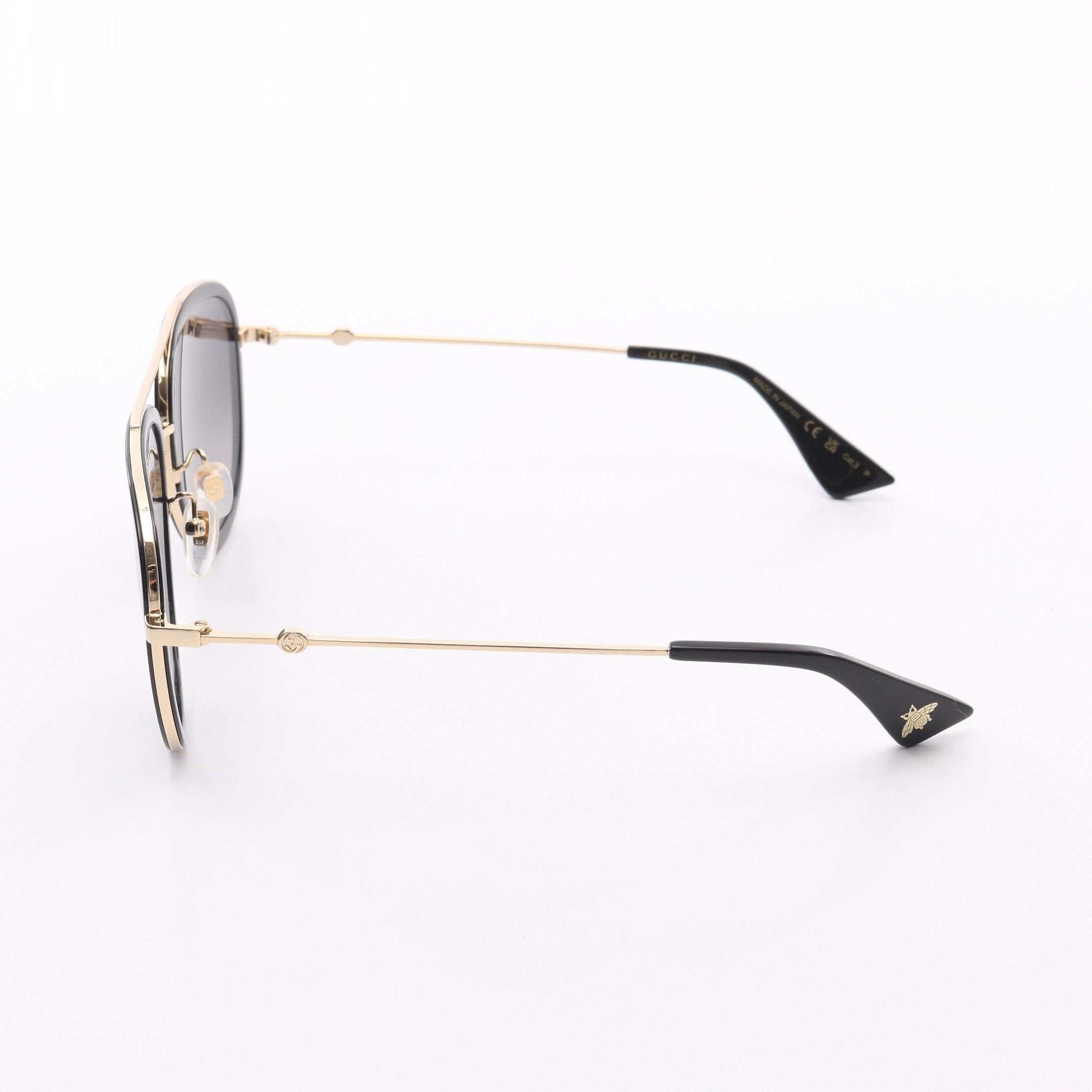 Gucci Gucci Sunglasses Gp Black Gold Size ONE SIZE - 3 Thumbnail