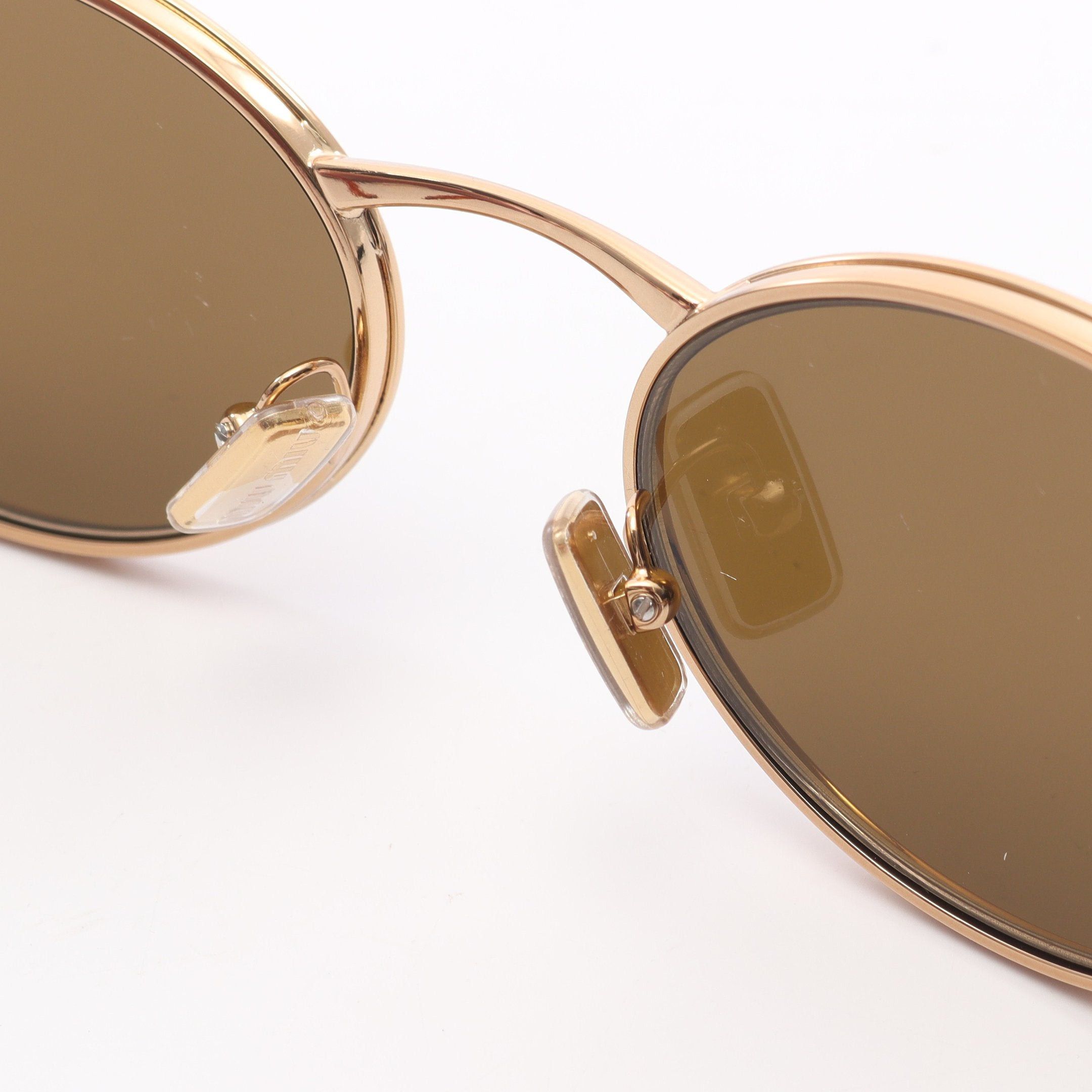 Miu Miu Miu Miu Sunglasses Gp Brown Gold Size ONE SIZE - 6 Thumbnail