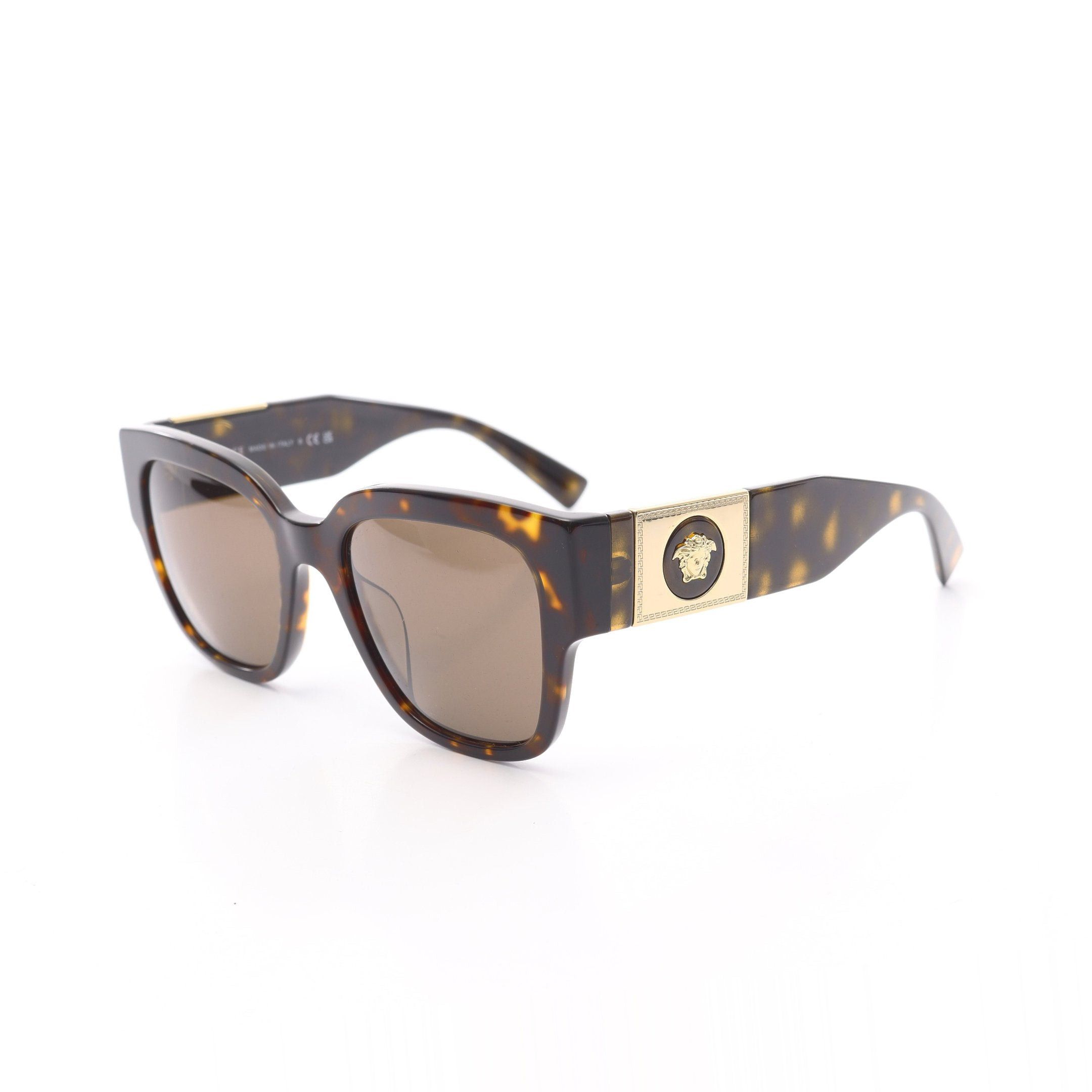 Versace Versace Medusa Sunglasses Black Brown Size ONE SIZE - 2 Thumbnail