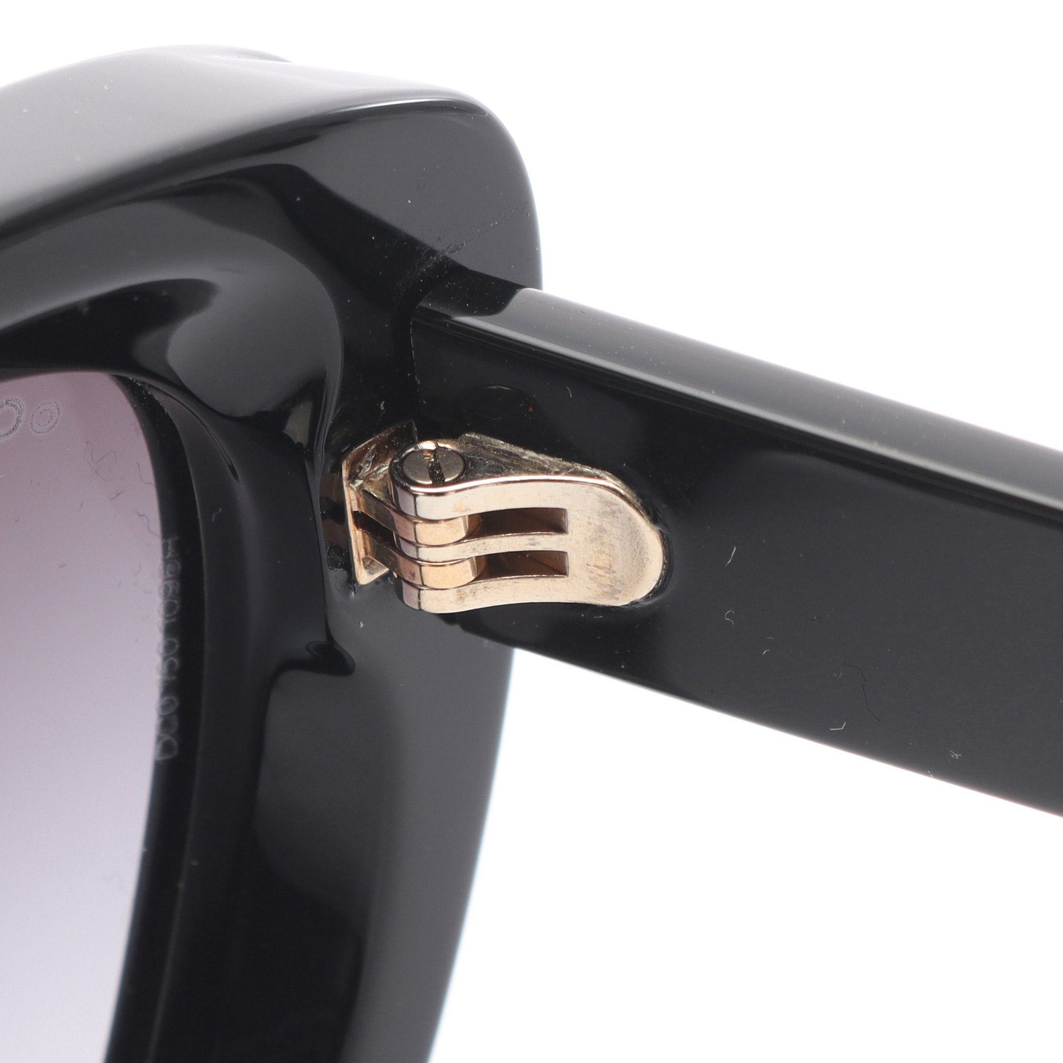 Chanel Chanel Coco Mark Sunglasses Fake Pearl Black Size ONE SIZE - 6 Thumbnail