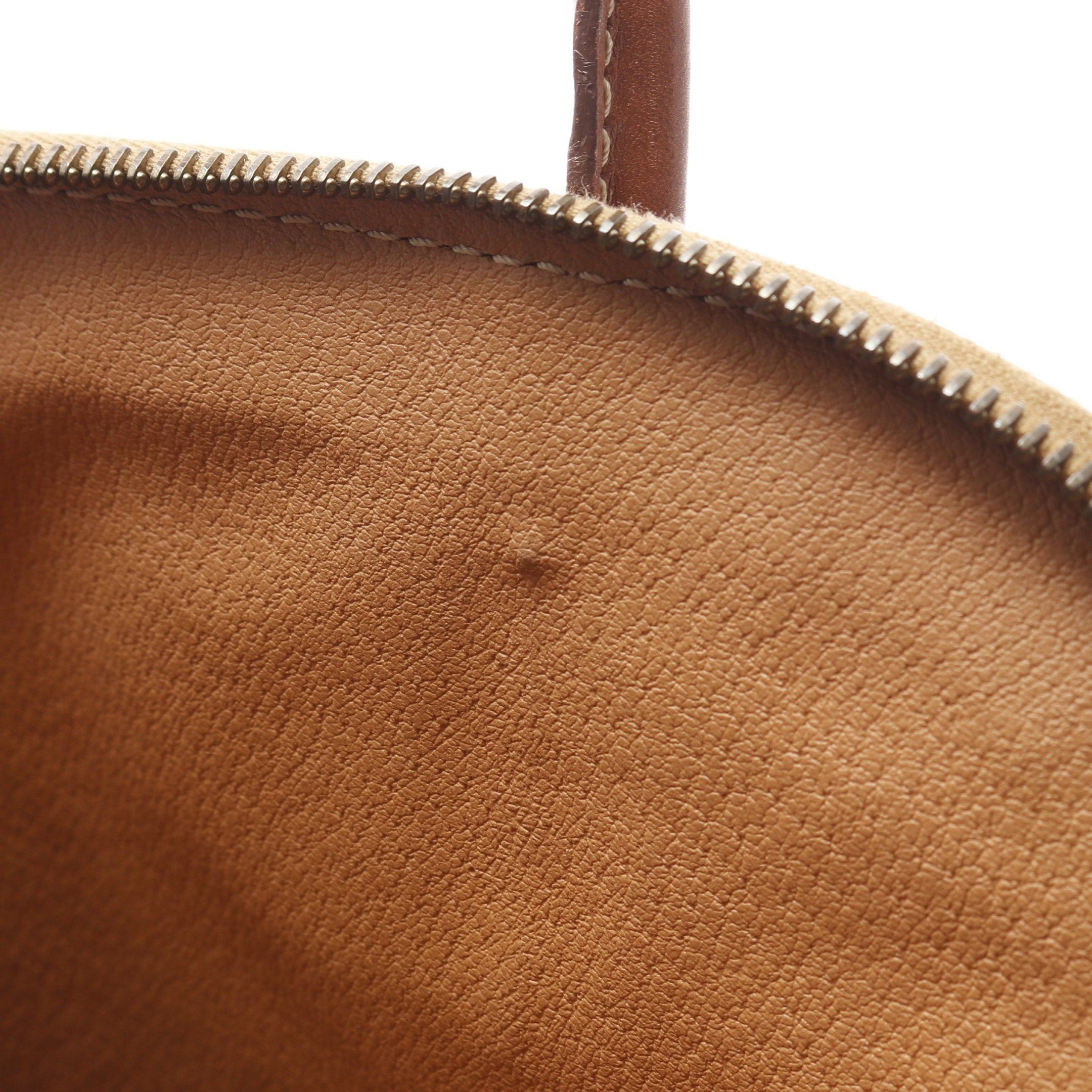 Celine Celine Macadam Handbag Leather Brown Dark Size ONE SIZE - 11 Thumbnail