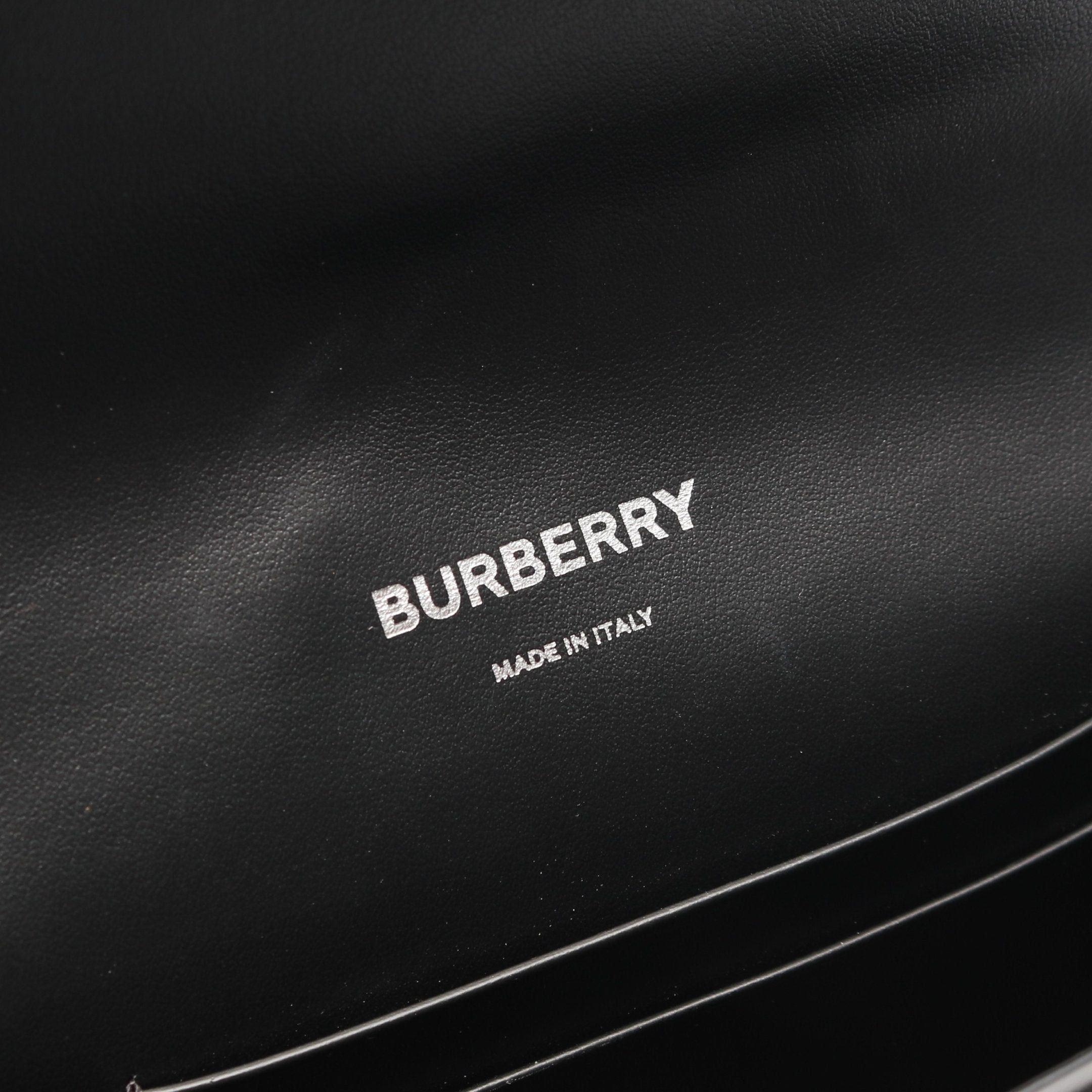 Burberry Burberry Tb Shoulder Bag Leather Black Size ONE SIZE - 4 Thumbnail
