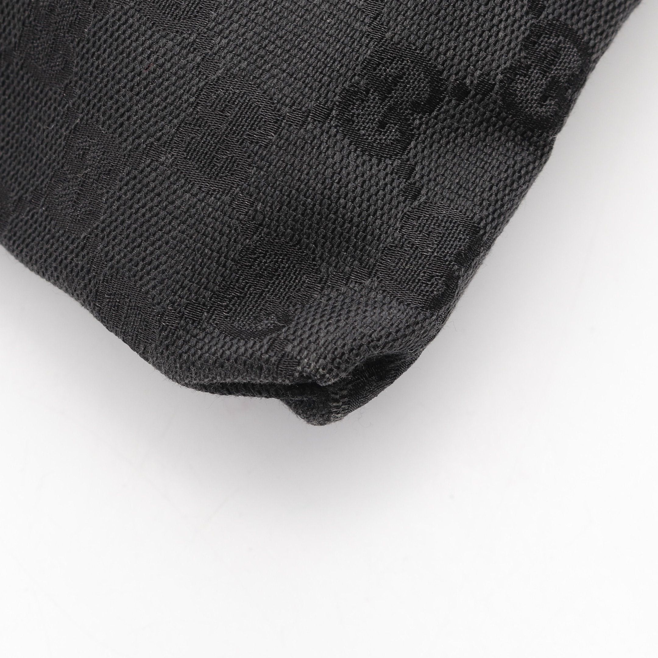 Gucci Gucci Body Bag Waist Canvas Leather Black Size ONE SIZE - 8 Thumbnail