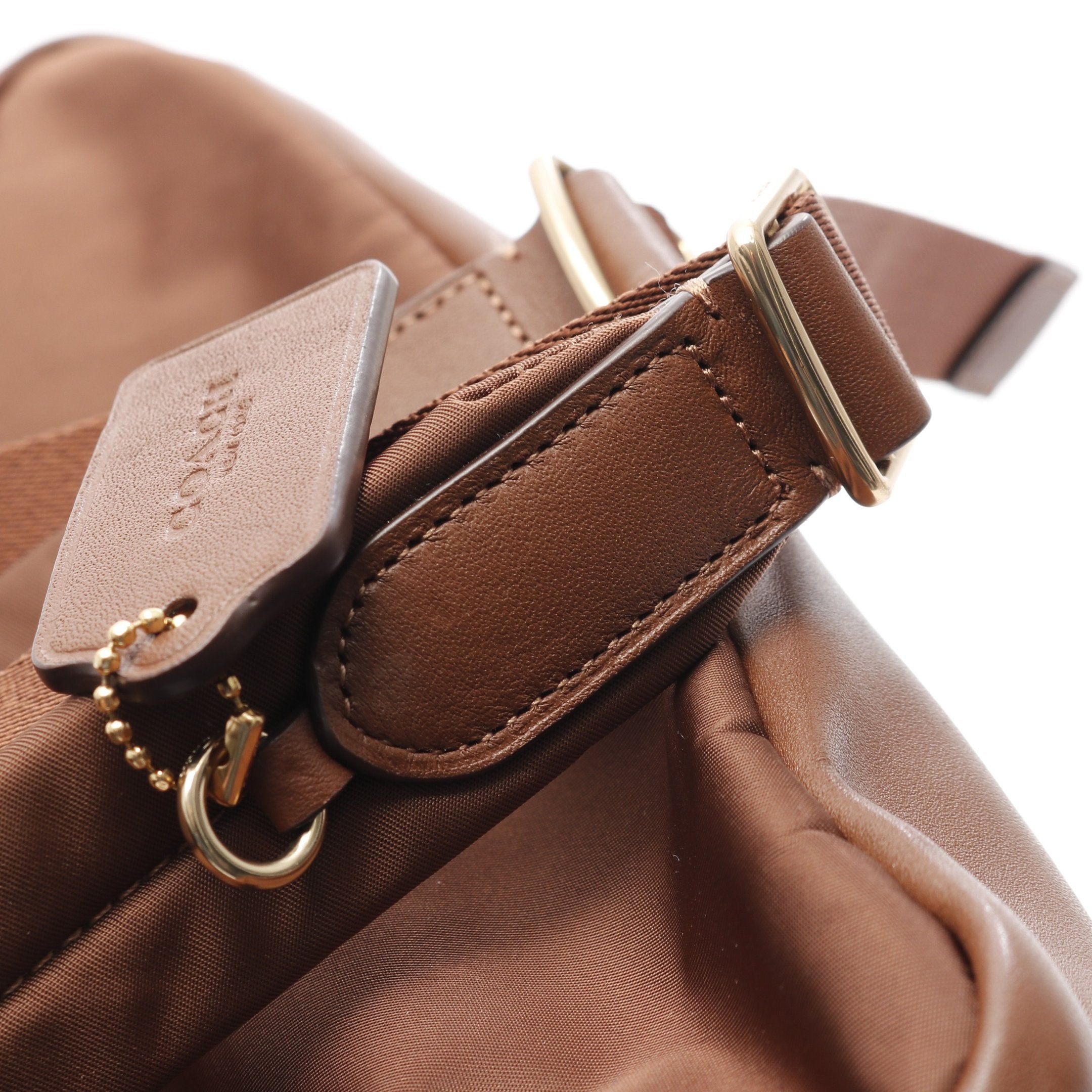 Coach Coach Charlie Signature Backpack Rucksack Leather Brown Beige Size ONE SIZE - 7 Thumbnail