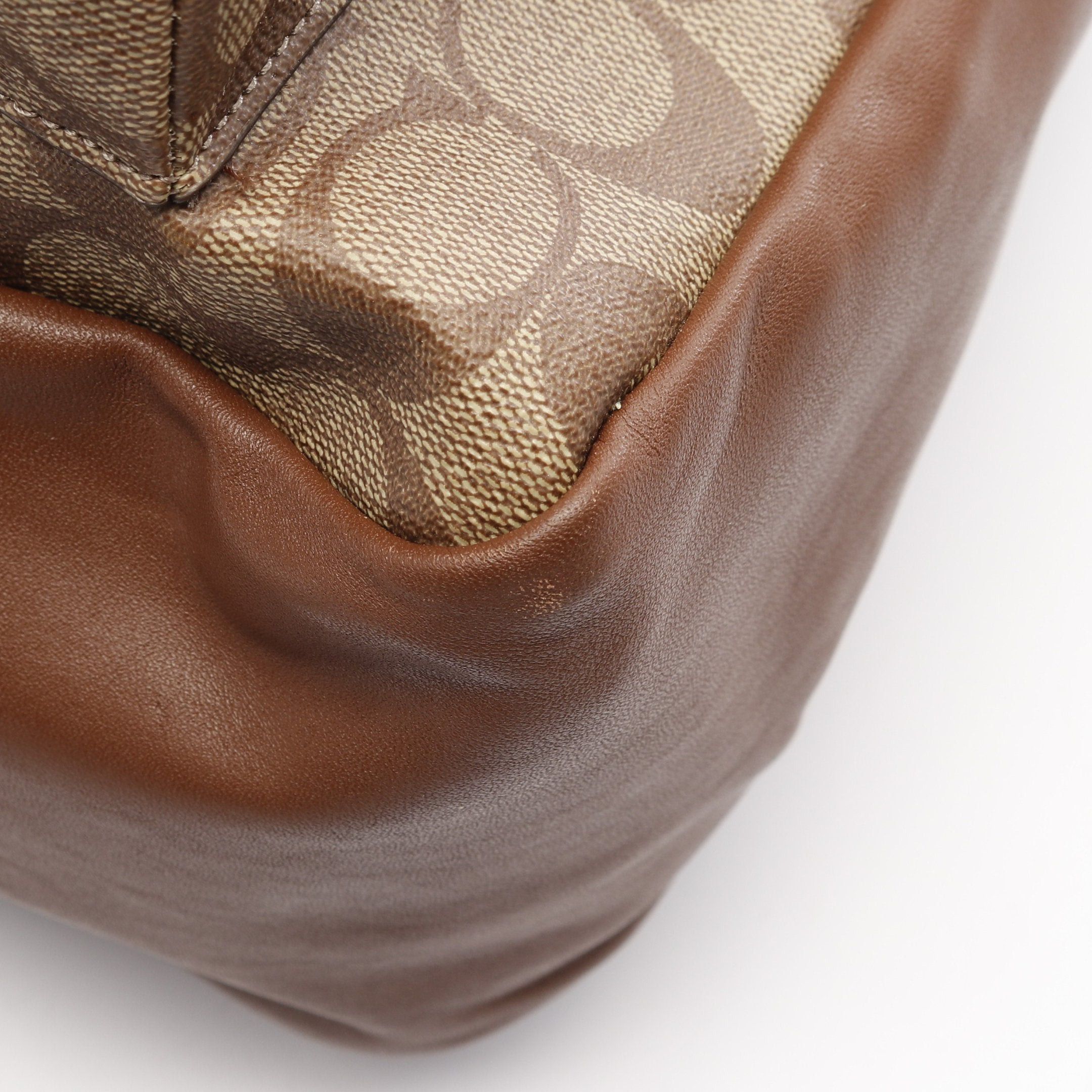 Coach Coach Charlie Signature Backpack Rucksack Leather Brown Beige Size ONE SIZE - 5 Thumbnail