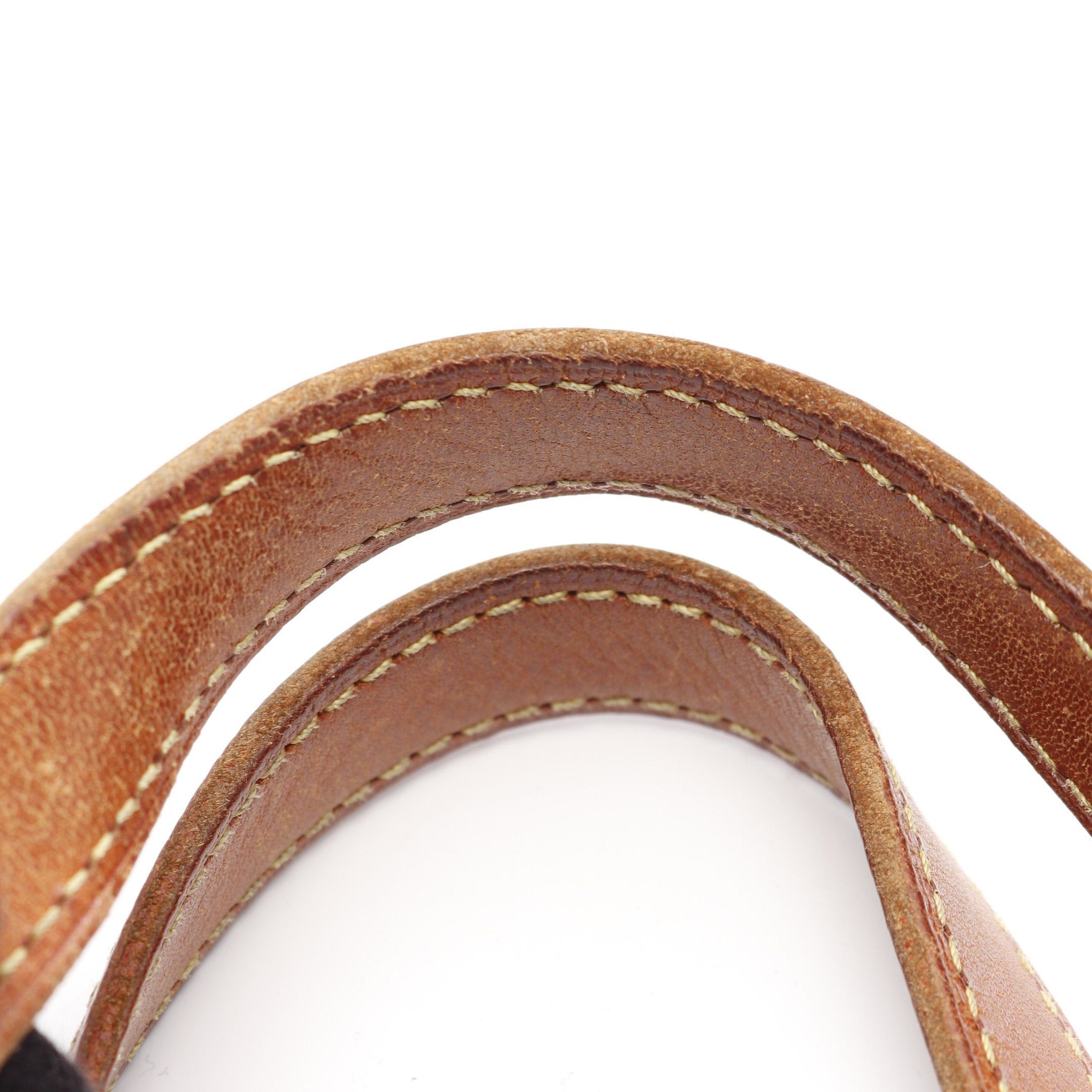 Louis Vuitton Louis Vuitton Batignolles Horizontal Monogram Shoulder Bag Leather Brown Size ONE SIZE - 8 Thumbnail