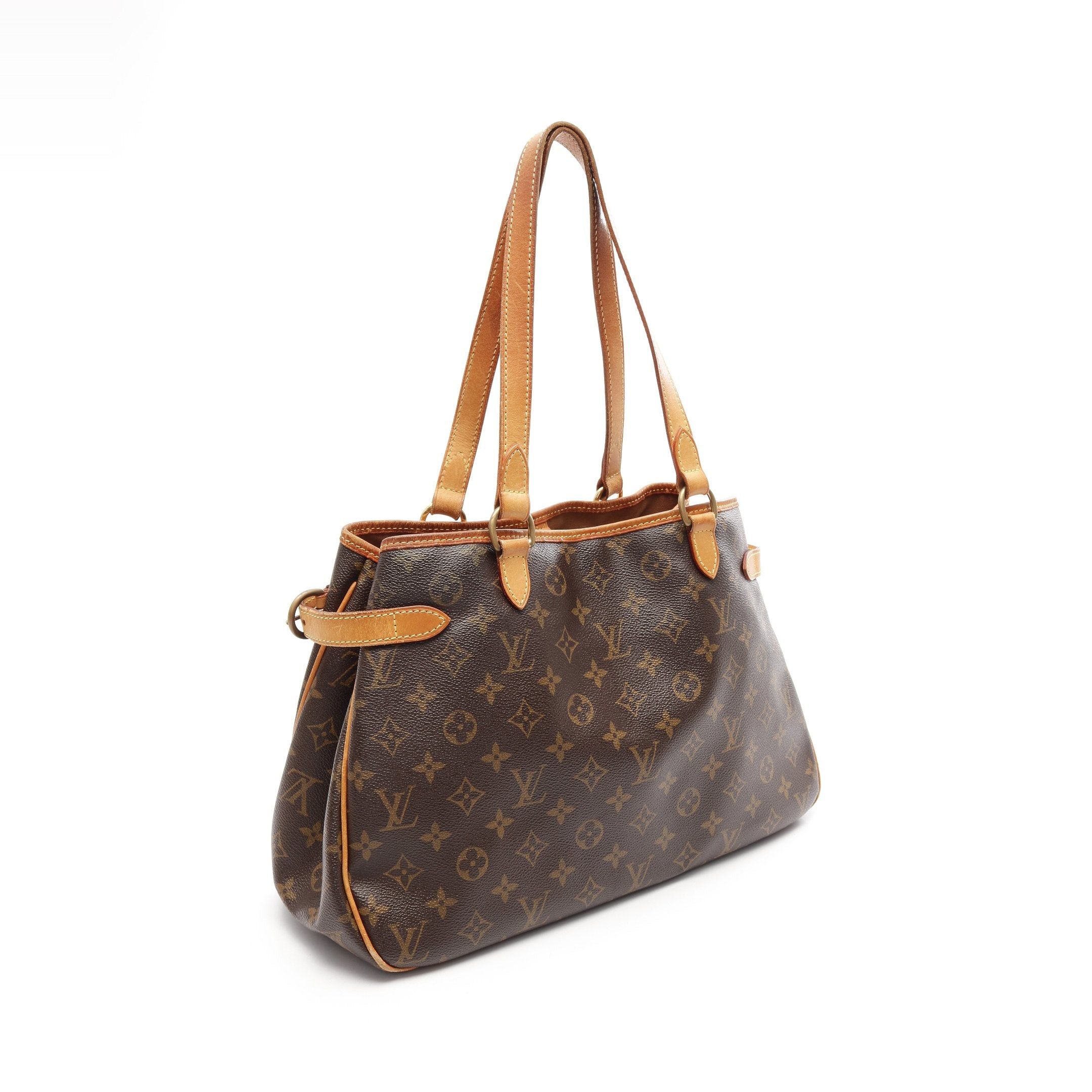 Louis Vuitton Louis Vuitton Batignolles Horizontal Monogram Shoulder Bag Leather Brown Size ONE SIZE - 2 Thumbnail