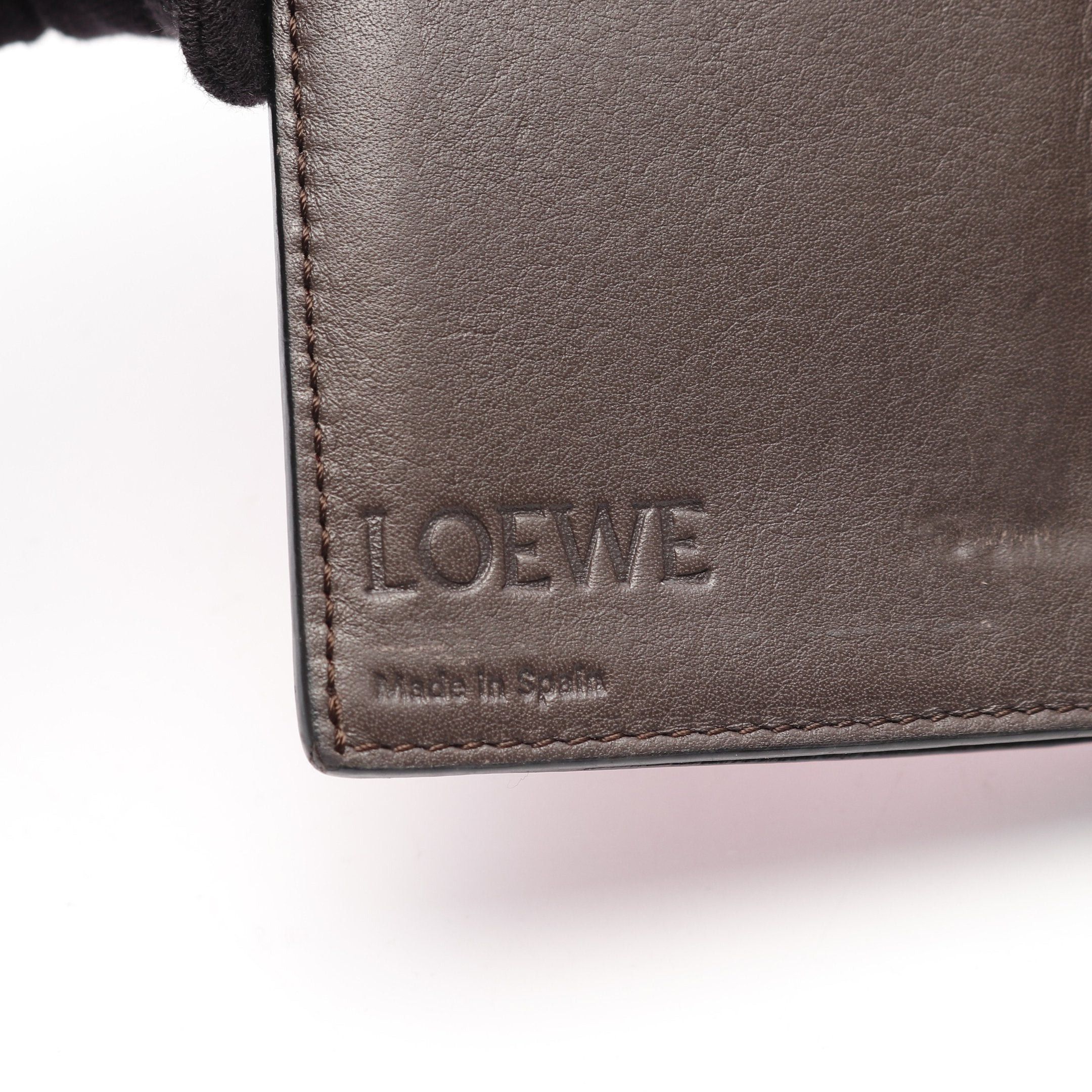 Loewe Loewe Vertical Wallet Large Bi-Fold Long Leather Red Size ONE SIZE - 4 Thumbnail