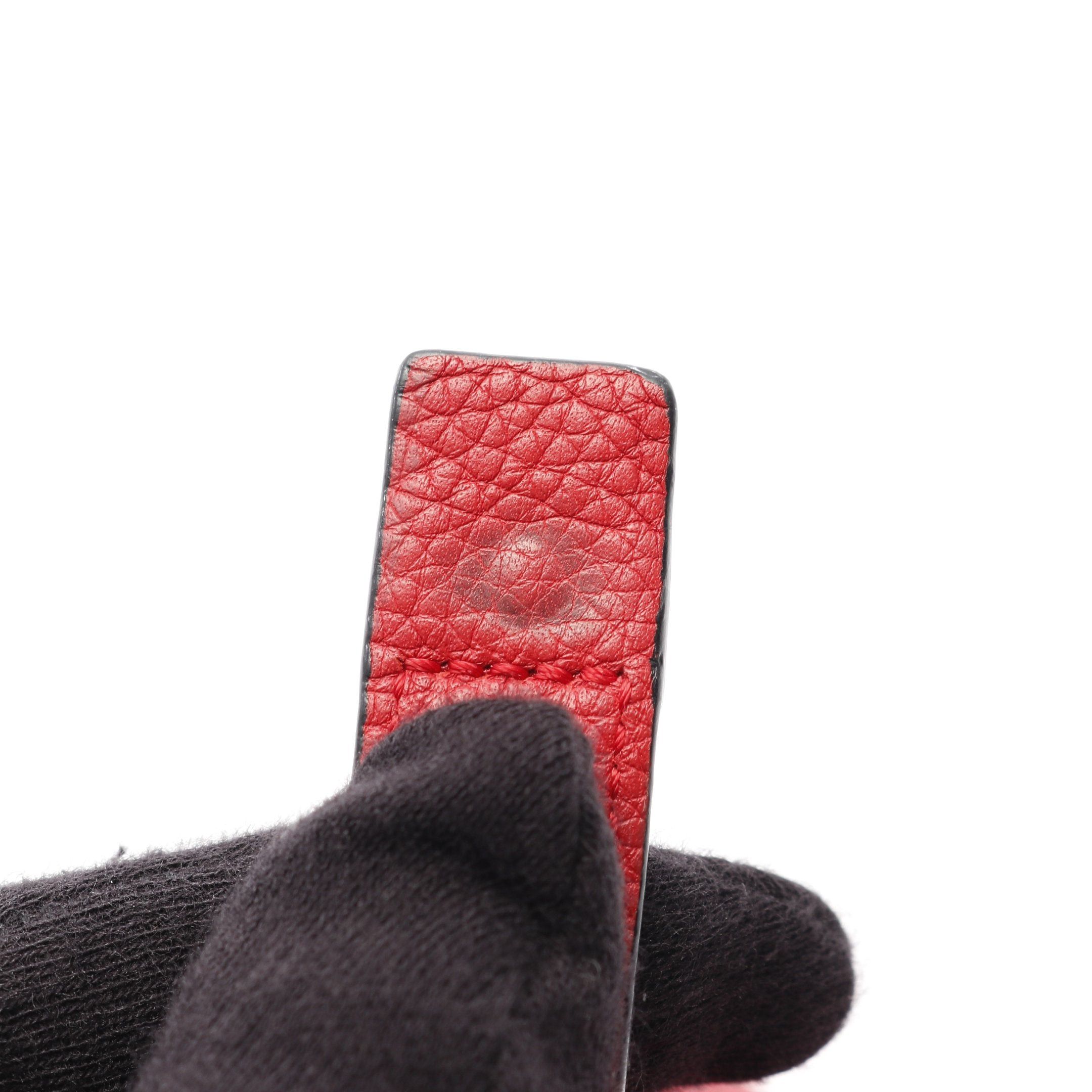 Loewe Loewe Vertical Wallet Large Bi-Fold Long Leather Red Size ONE SIZE - 9 Thumbnail