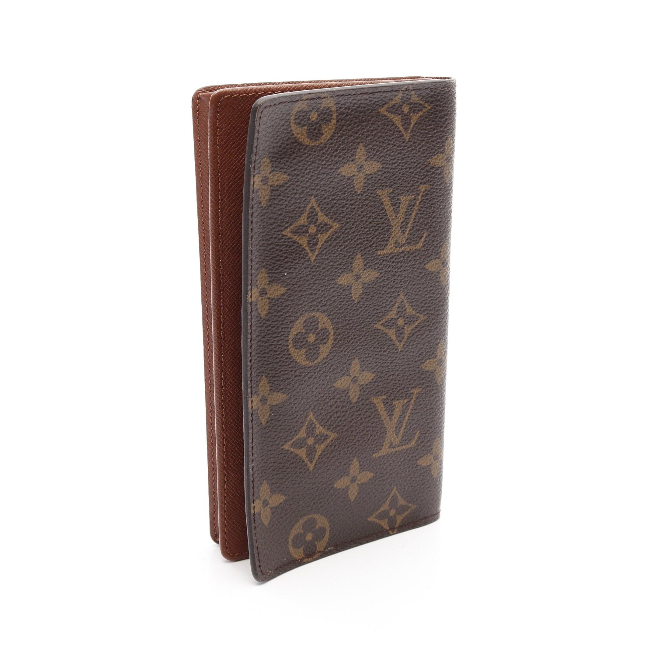 Louis Vuitton Louis Vuitton Portefeuille Carte De Credit Circle Monogram Bi-Fold Long Wallet Leather Brown Size ONE SIZE - 2 Thumbnail