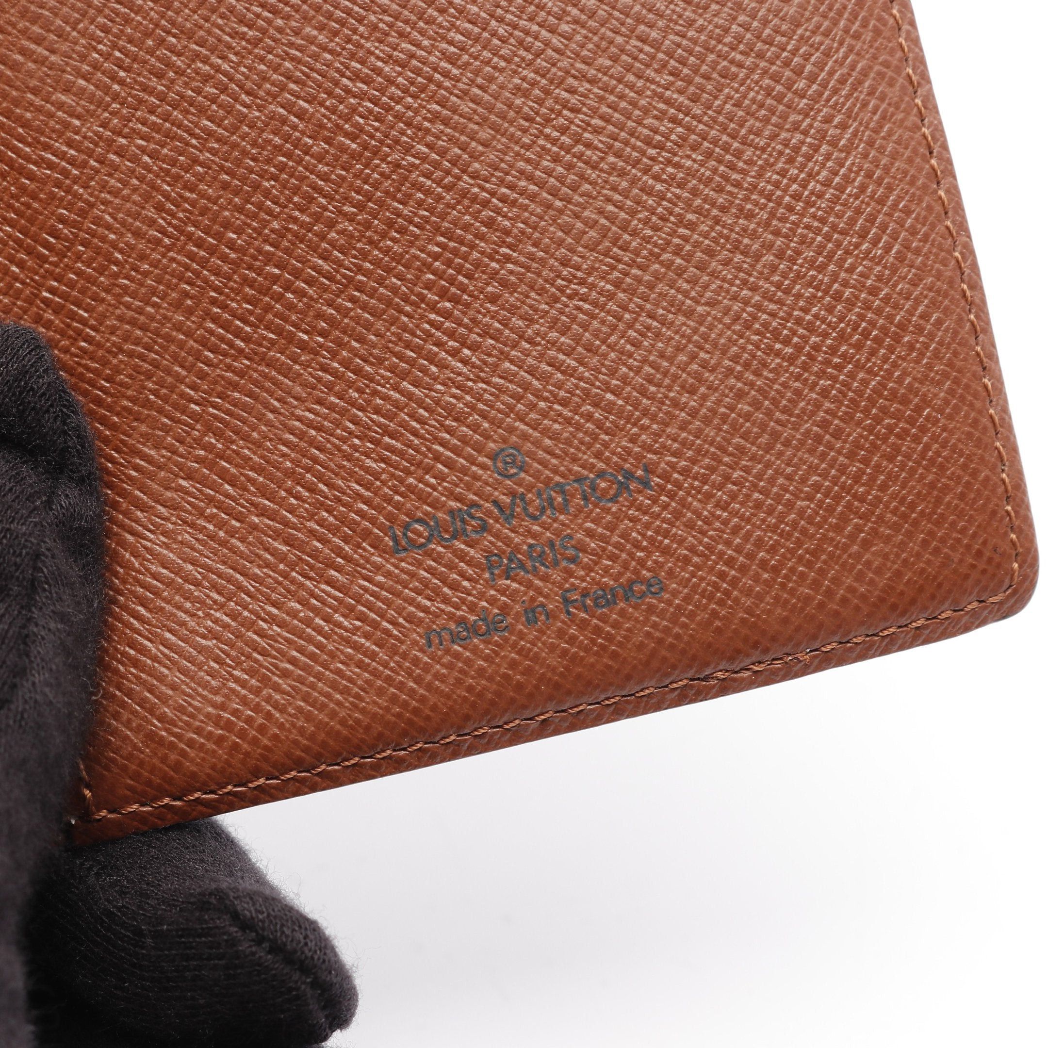 Louis Vuitton Louis Vuitton Portefeuille Carte De Credit Circle Monogram Bi-Fold Long Wallet Leather Brown Size ONE SIZE - 4 Thumbnail