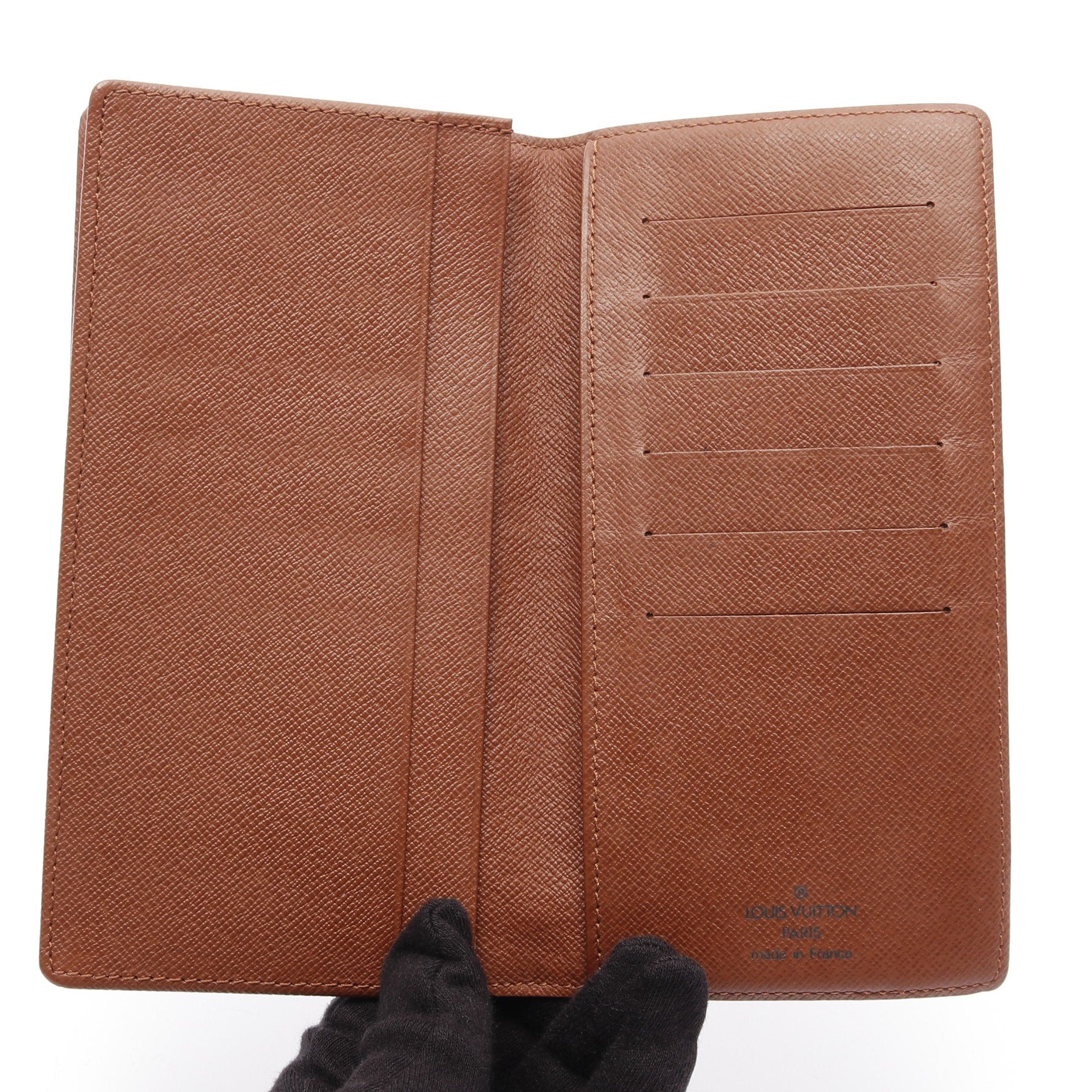 Louis Vuitton Louis Vuitton Portefeuille Carte De Credit Circle Monogram Bi-Fold Long Wallet Leather Brown Size ONE SIZE - 3 Thumbnail