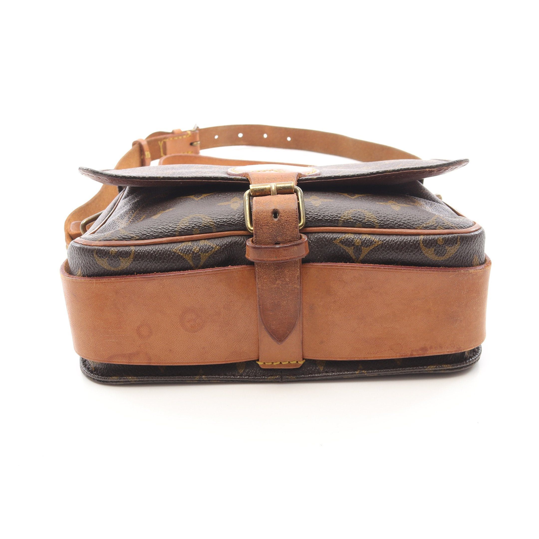 Louis Vuitton Louis Vuitton Cartesier Mm Monogram Shoulder Bag Leather Brown Size ONE SIZE - 13 Thumbnail