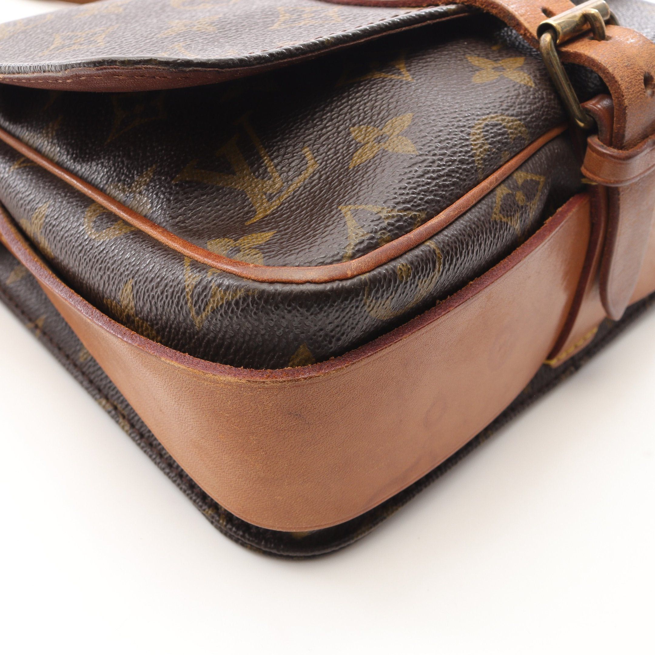 Louis Vuitton Louis Vuitton Cartesier Mm Monogram Shoulder Bag Leather Brown Size ONE SIZE - 14 Thumbnail
