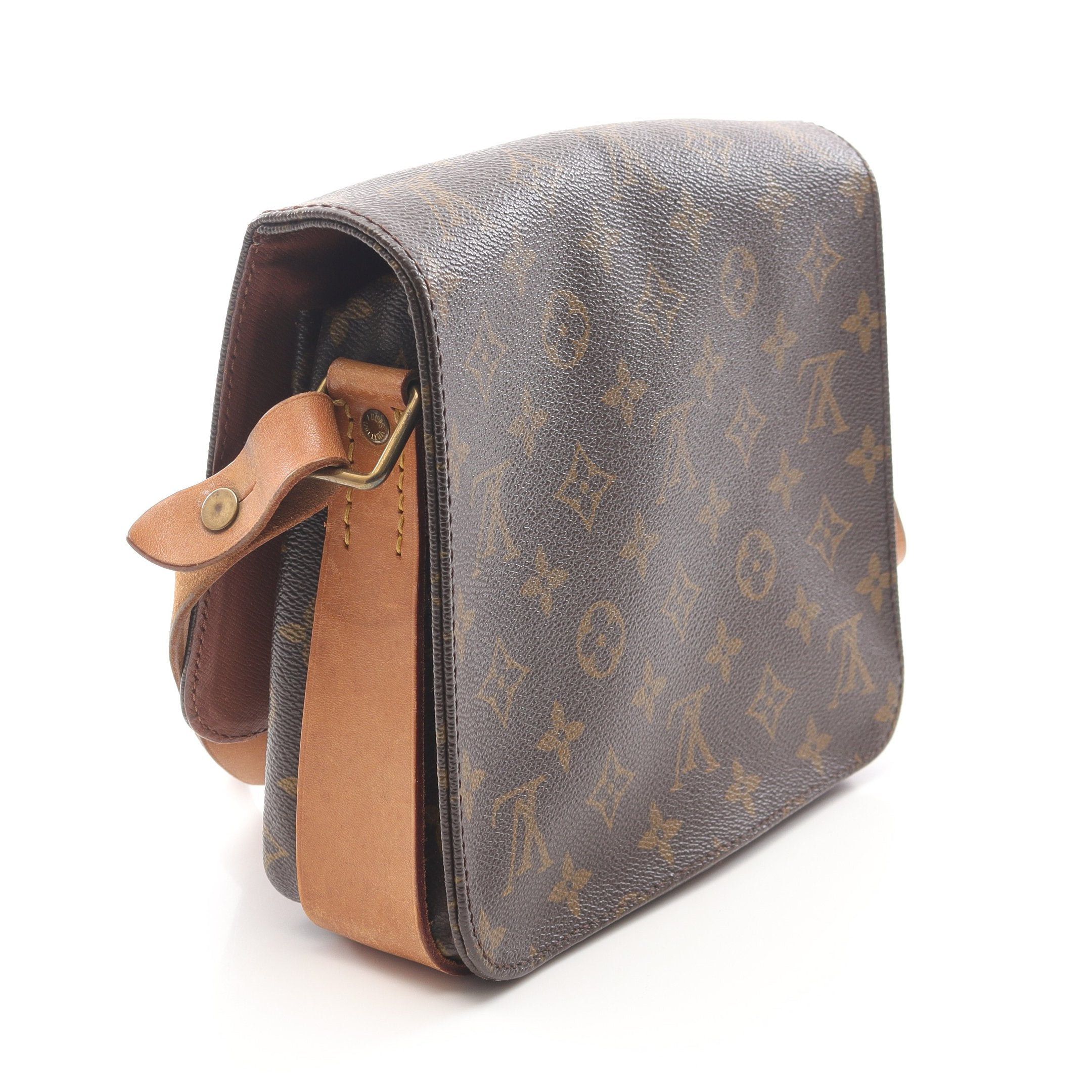 Louis Vuitton Louis Vuitton Cartesier Mm Monogram Shoulder Bag Leather Brown Size ONE SIZE - 2 Thumbnail
