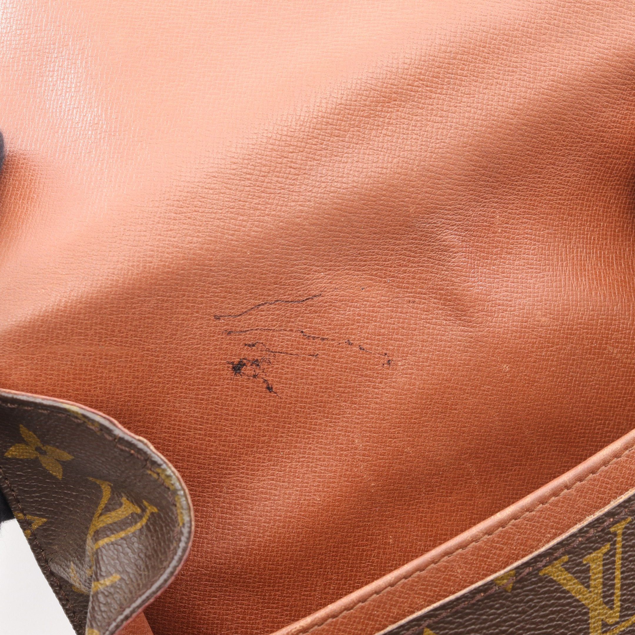 Louis Vuitton Louis Vuitton Cartesier Mm Monogram Shoulder Bag Leather Brown Size ONE SIZE - 6 Thumbnail