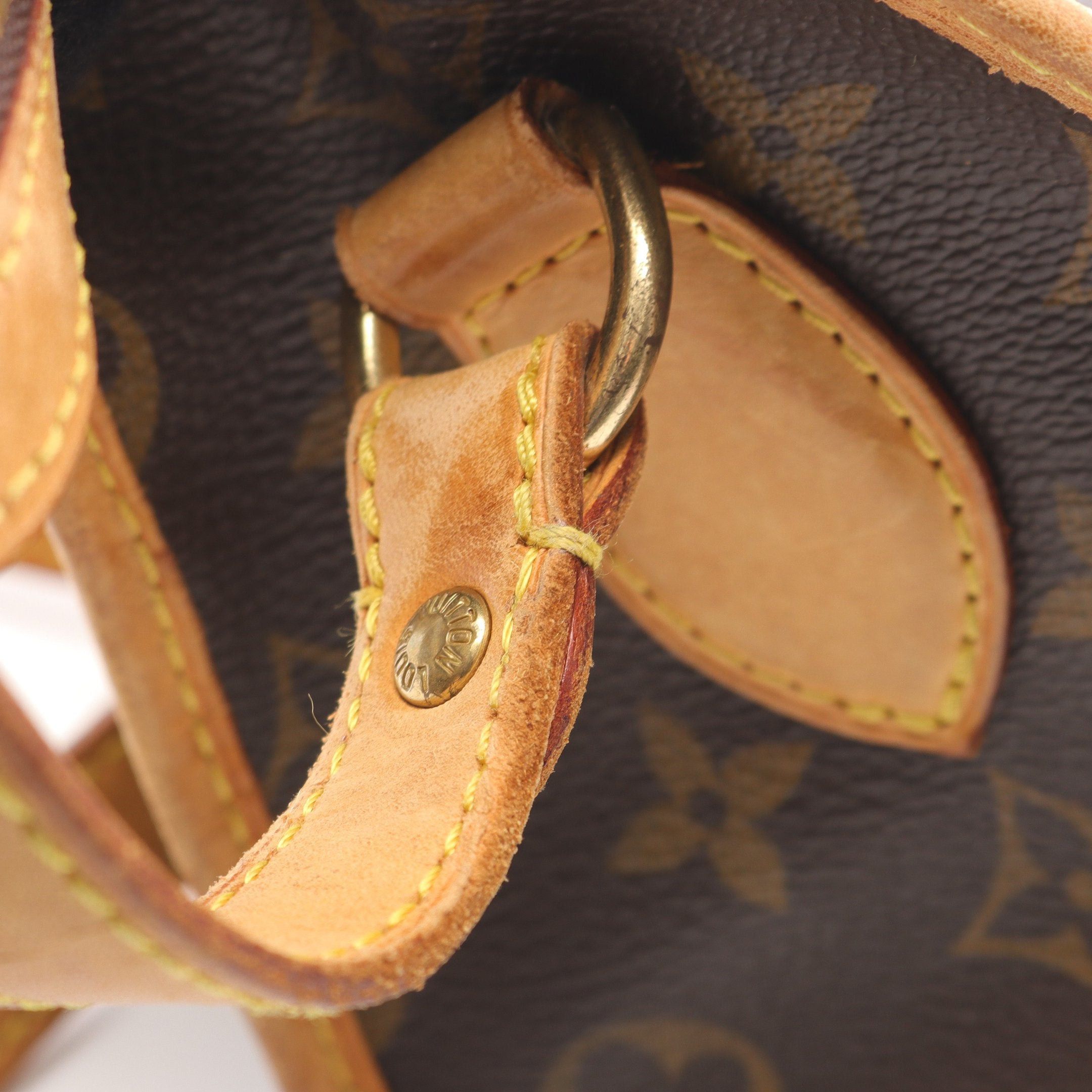 Louis Vuitton Louis Vuitton Popincourt Ron Monogram Shoulder Bag Leather Brown Size ONE SIZE - 10 Thumbnail