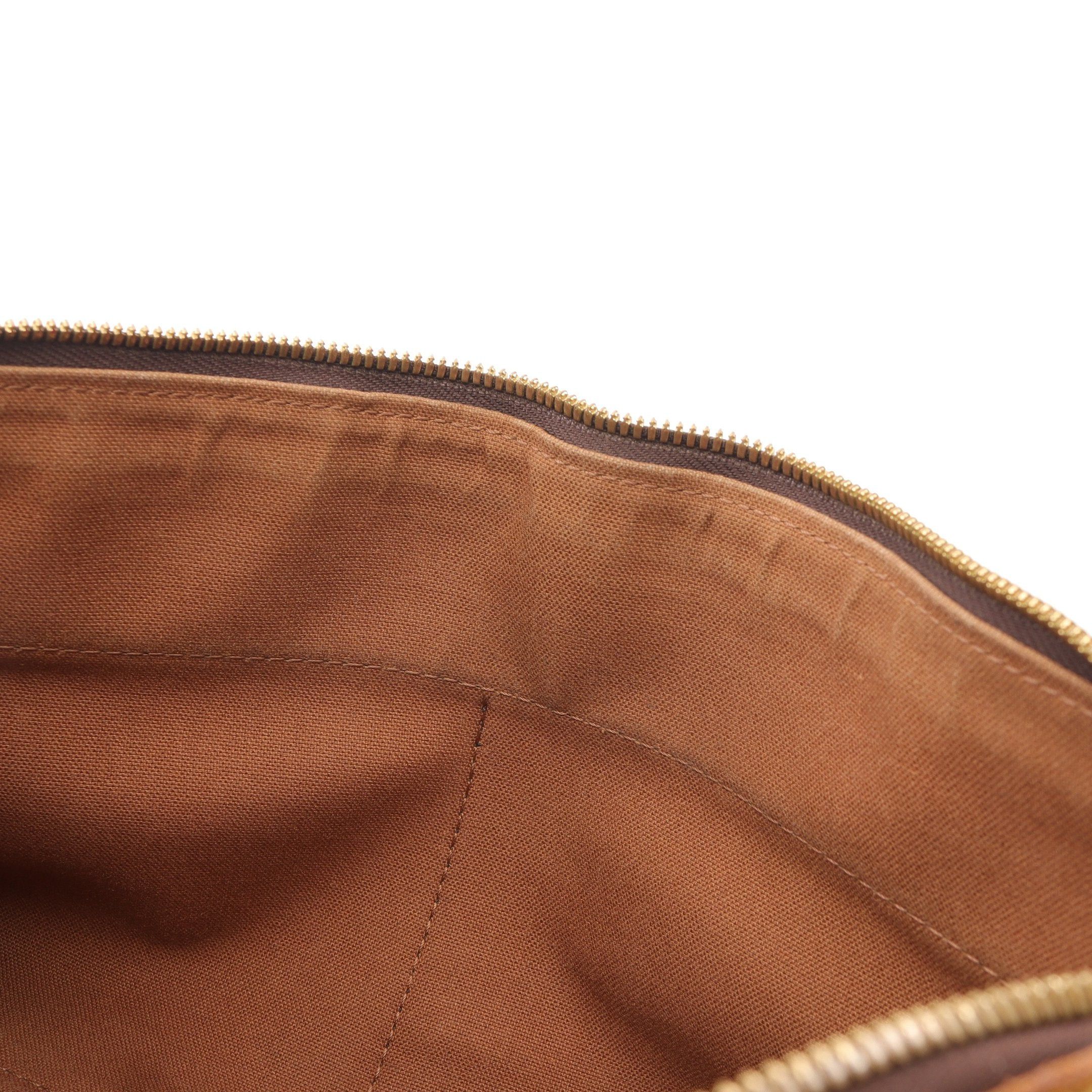 Louis Vuitton Louis Vuitton Popincourt Ron Monogram Shoulder Bag Leather Brown Size ONE SIZE - 6 Thumbnail