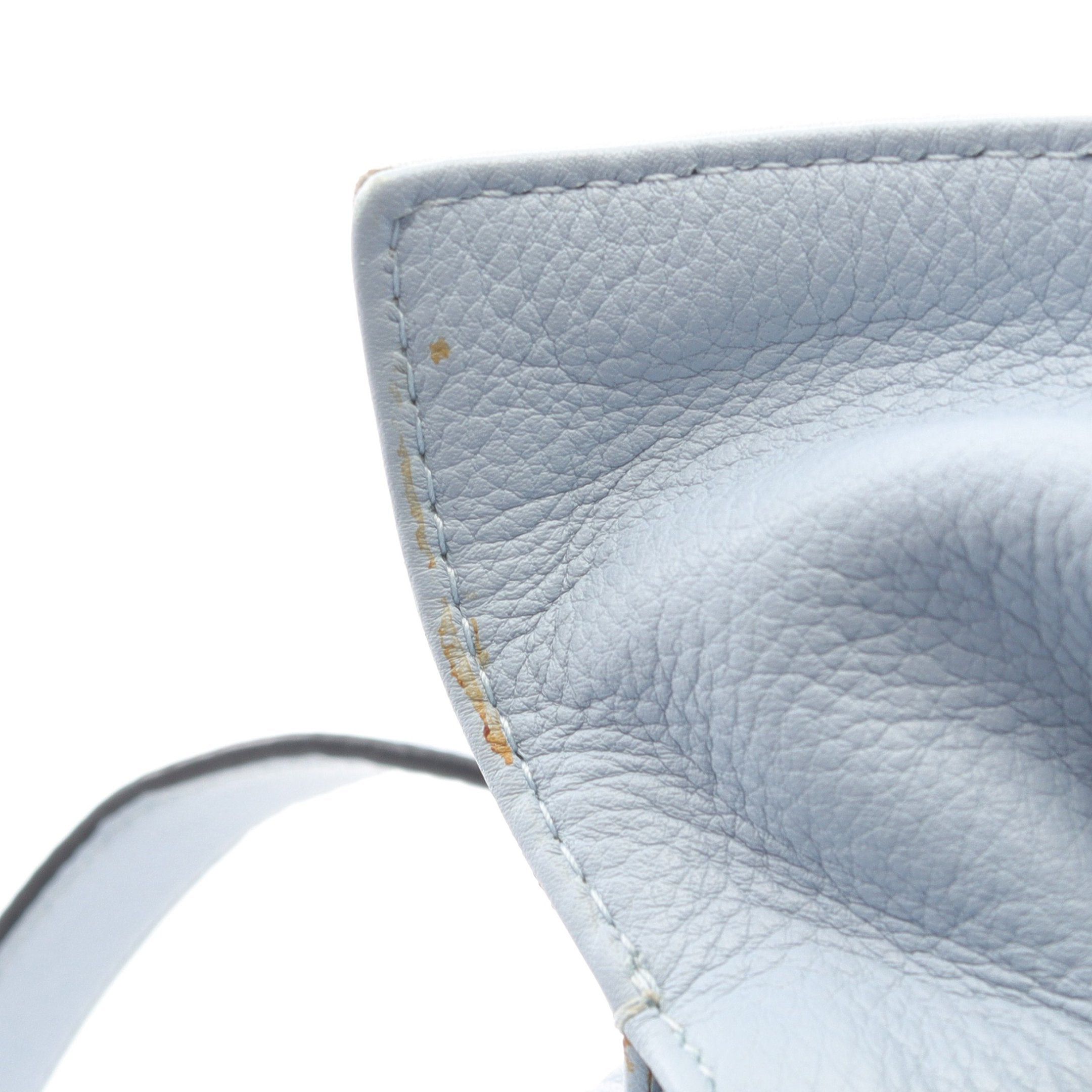 Loewe Loewe Flamenco Shoulder Bag Leather Light Blue Size ONE SIZE - 6 Thumbnail