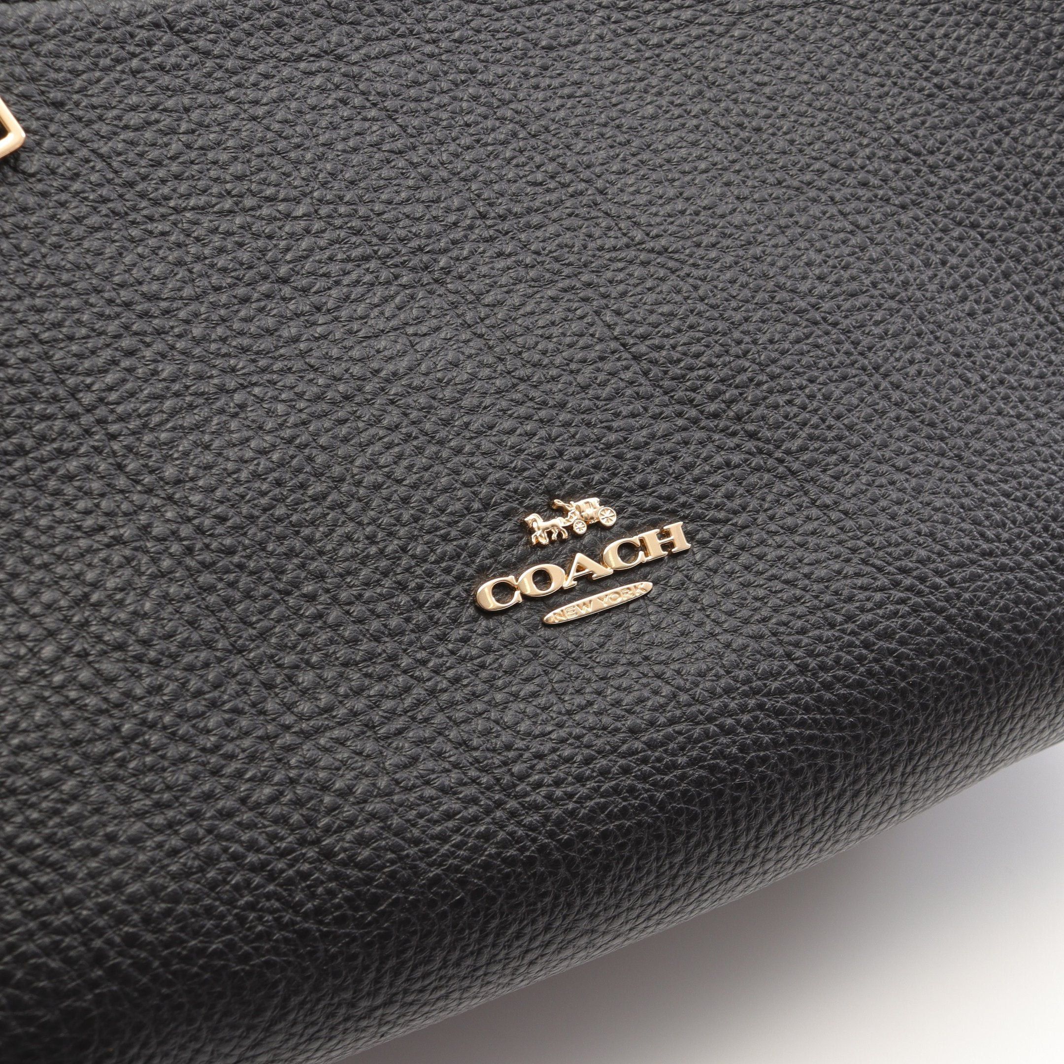 Coach Coach Christie Shoulder Bag Leather Black Size ONE SIZE - 5 Thumbnail