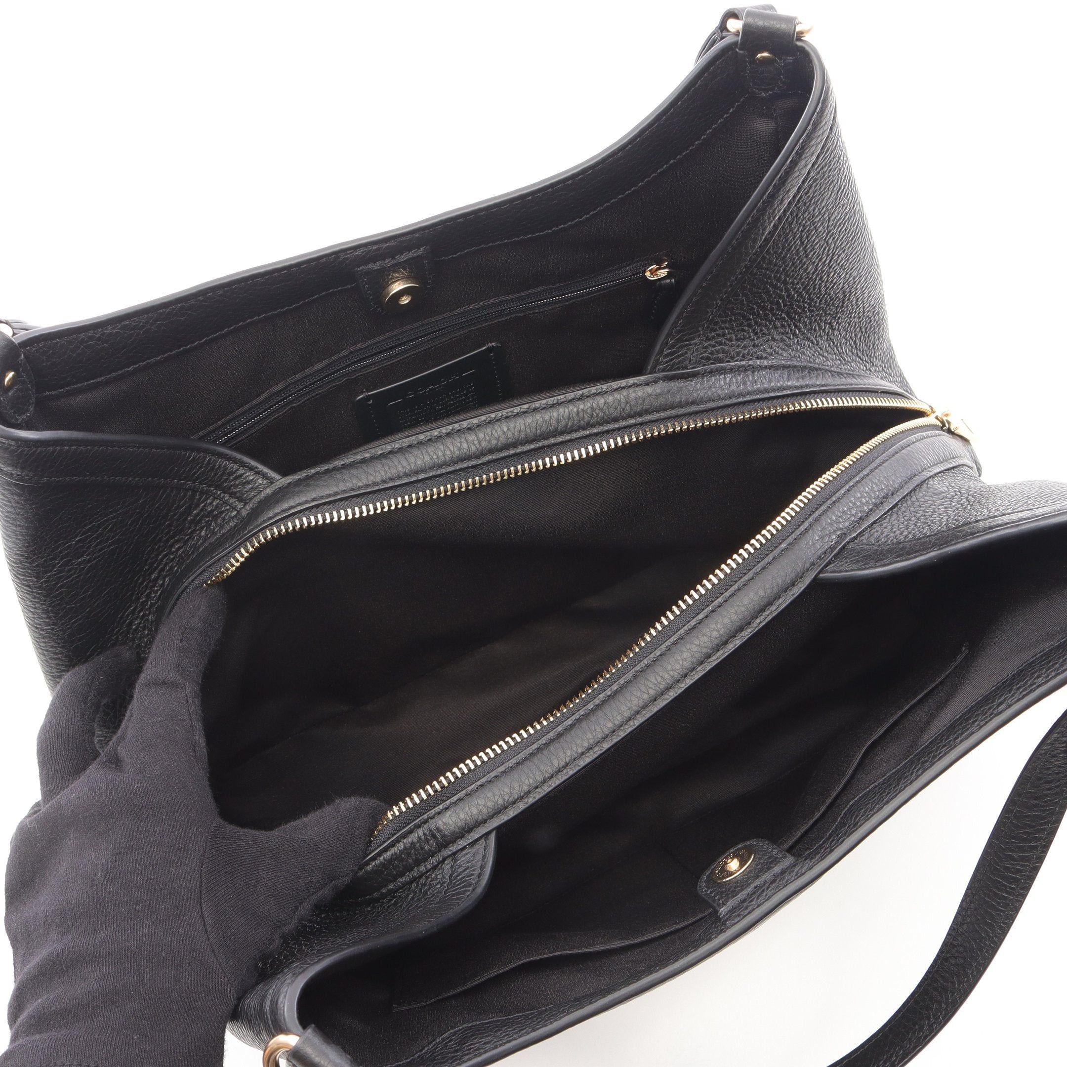 Coach Coach Christie Shoulder Bag Leather Black Size ONE SIZE - 3 Thumbnail