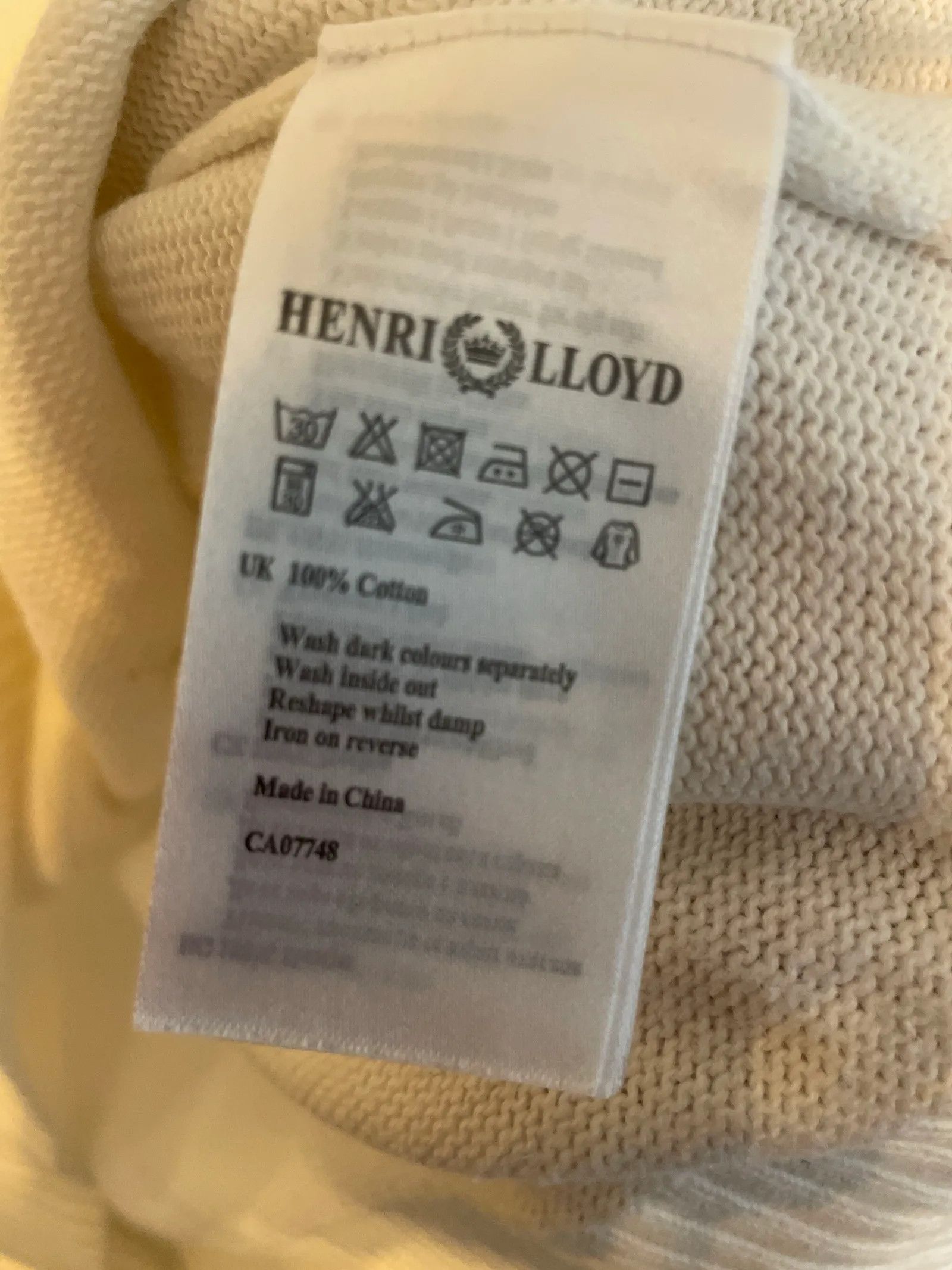 Henri Lloyd Henri Lloyd Cardigan Size US M / EU 48-50 / 2 - 3 Thumbnail