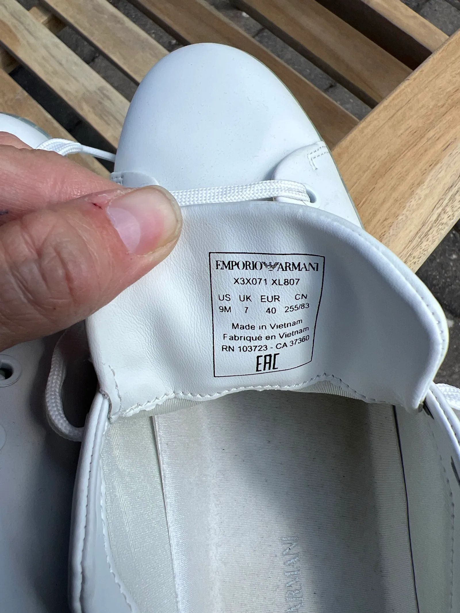 Armani Armani X3X071 XL807 Sneakers Size US 10 / IT 40 - 3 Thumbnail