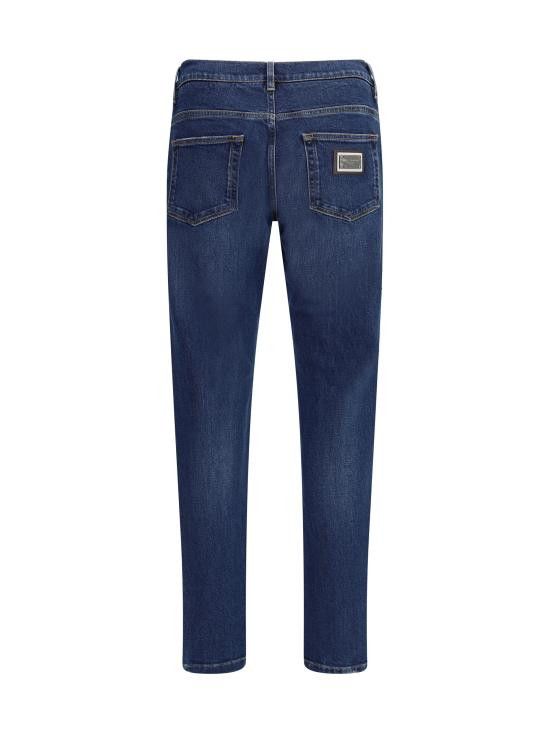 Dolce & Gabbana DOLCE & GABBANA Men Denim Pants GY07CDG8NI7 S9001 BLUE Size US 44 / EU 60 - 2 Thumbnail
