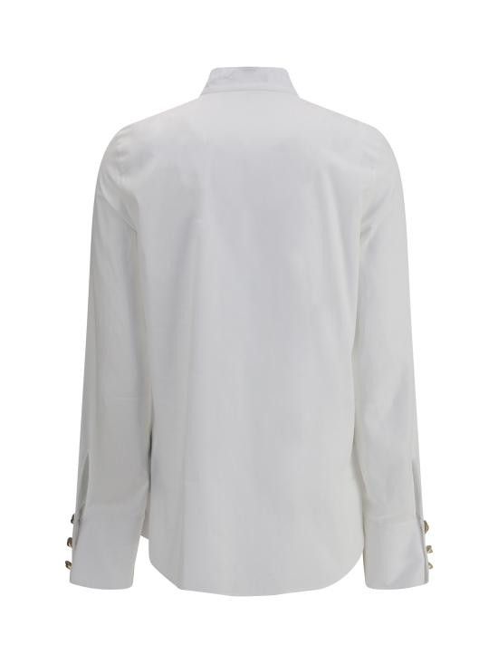 Balmain BALMAIN Women Shirts FF1HR150CG22 0FA WHITE Size M / US 6-8 / IT 42-44 - 2 Thumbnail