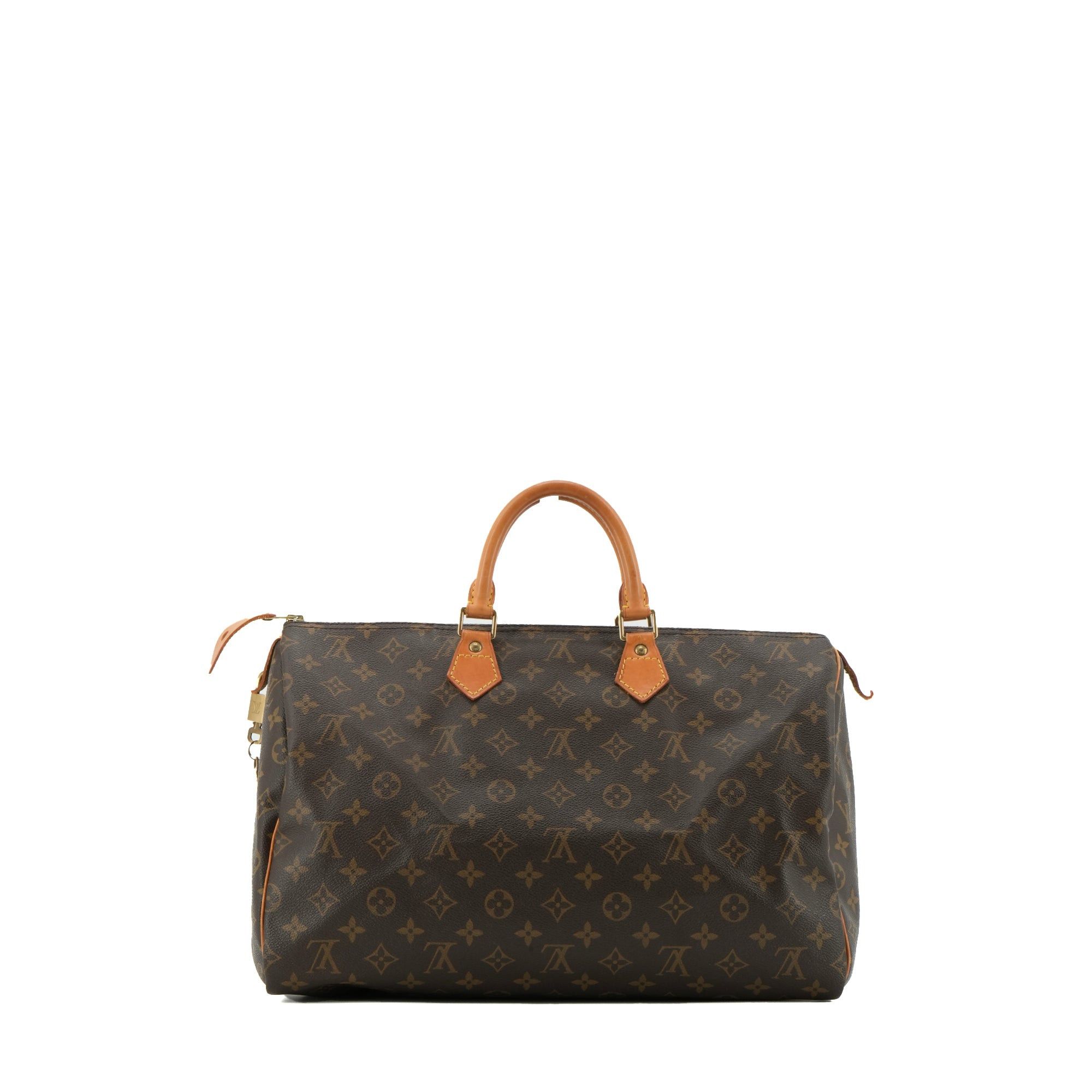 Louis Vuitton LOUIS VUITTON - Louis Vuitton Speedy 40 handbag in vintage monogrammed canvas Size ONE SIZE - 3 Thumbnail