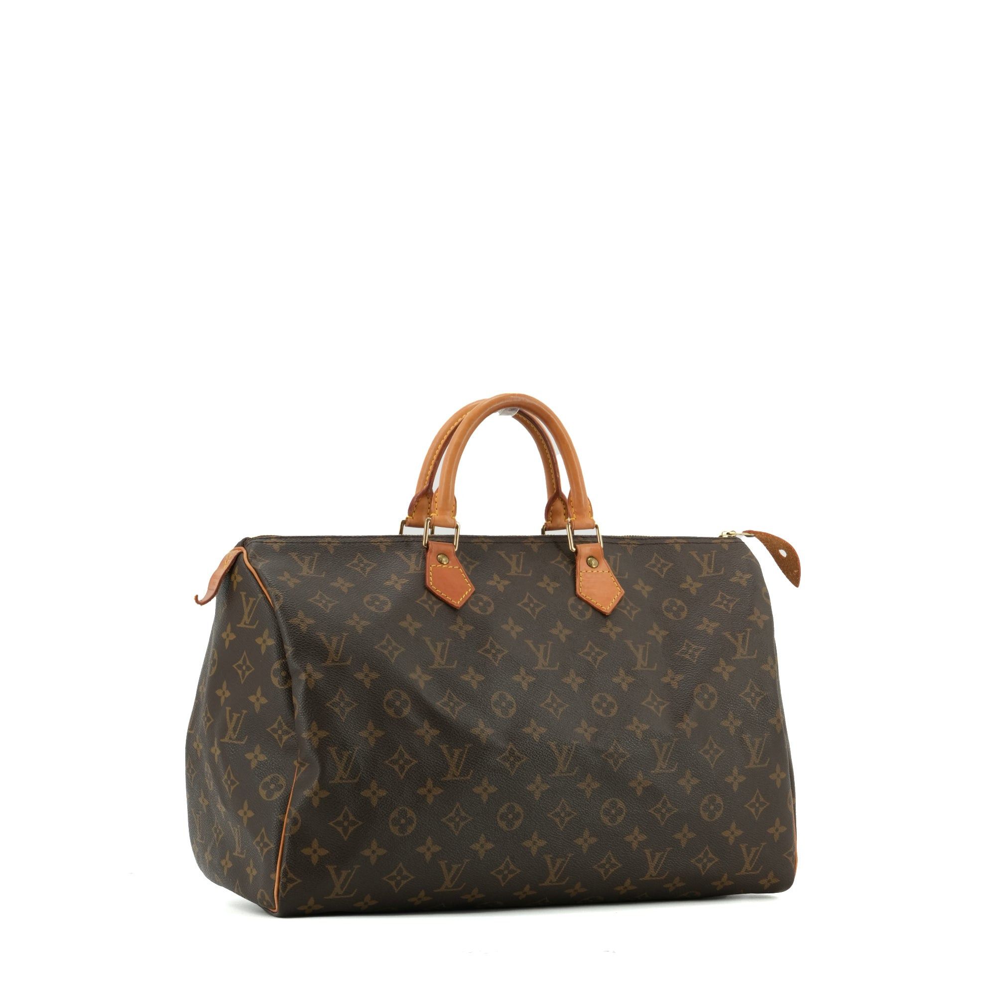 Louis Vuitton LOUIS VUITTON - Louis Vuitton Speedy 40 handbag in vintage monogrammed canvas Size ONE SIZE - 2 Thumbnail