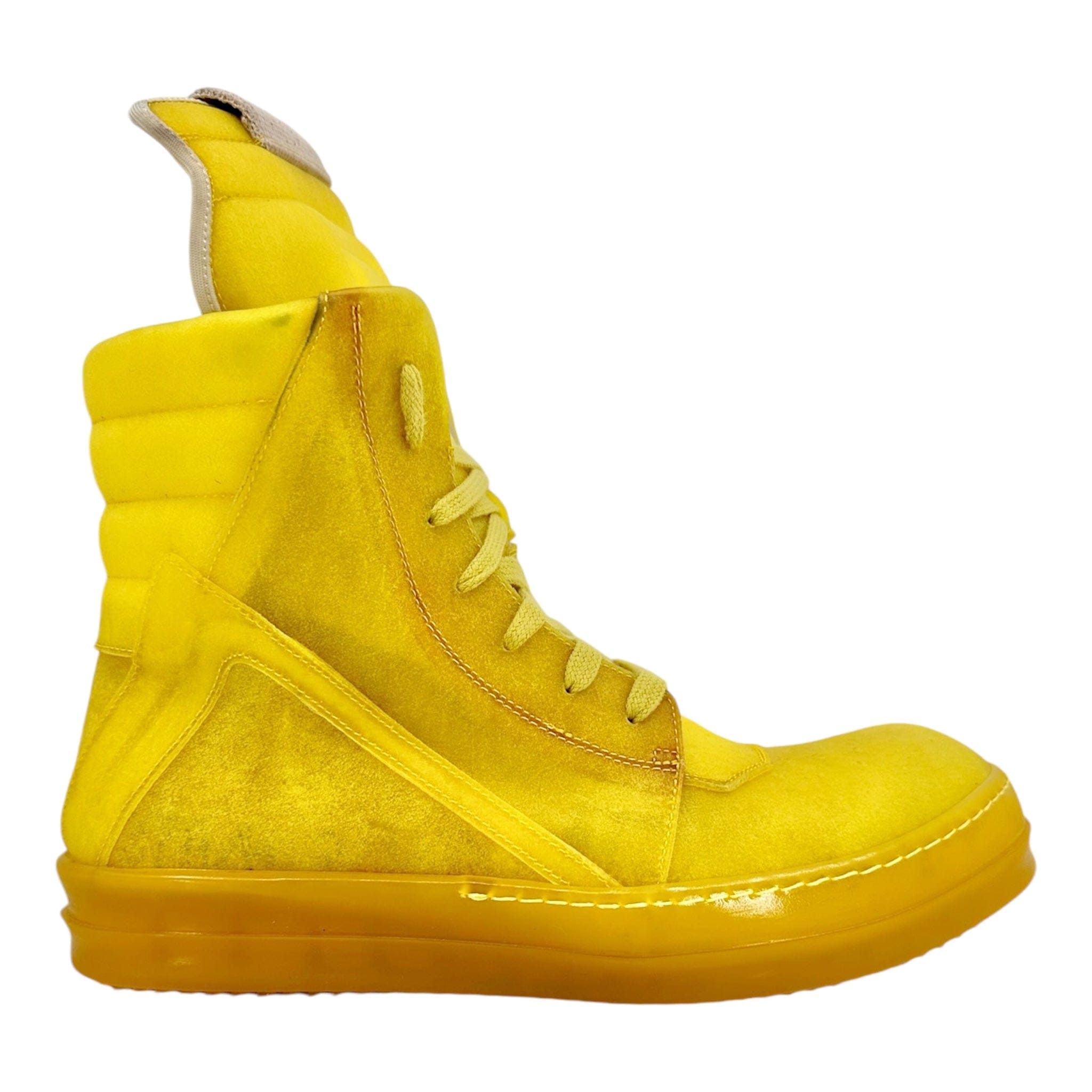 靴 rick owens geobasket ss13 Rick Owens Geobasket Leather High-Top Sneakers | Saks Fifth Avenue