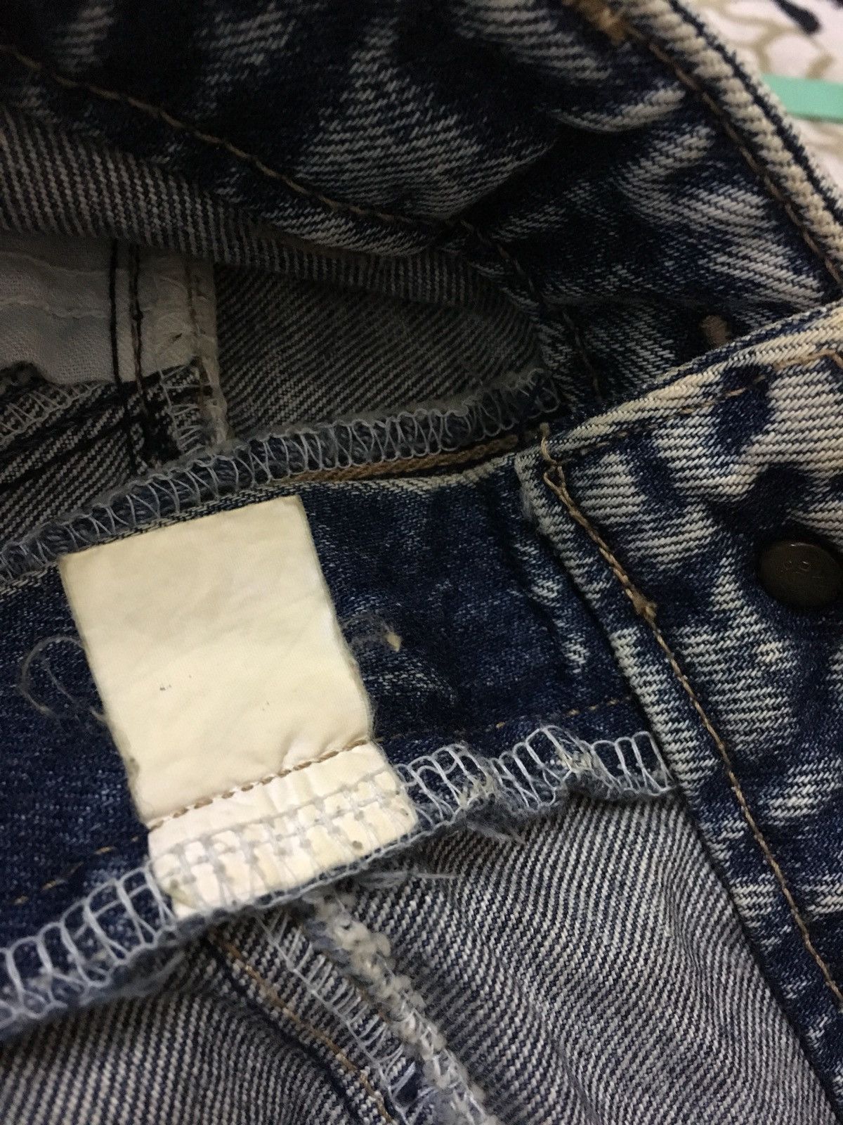 Vintage Vintage Bobson Ultra Wide Denim Jeans Acid Wash Style Skinny Size US 30 / EU 46 - 8 Thumbnail