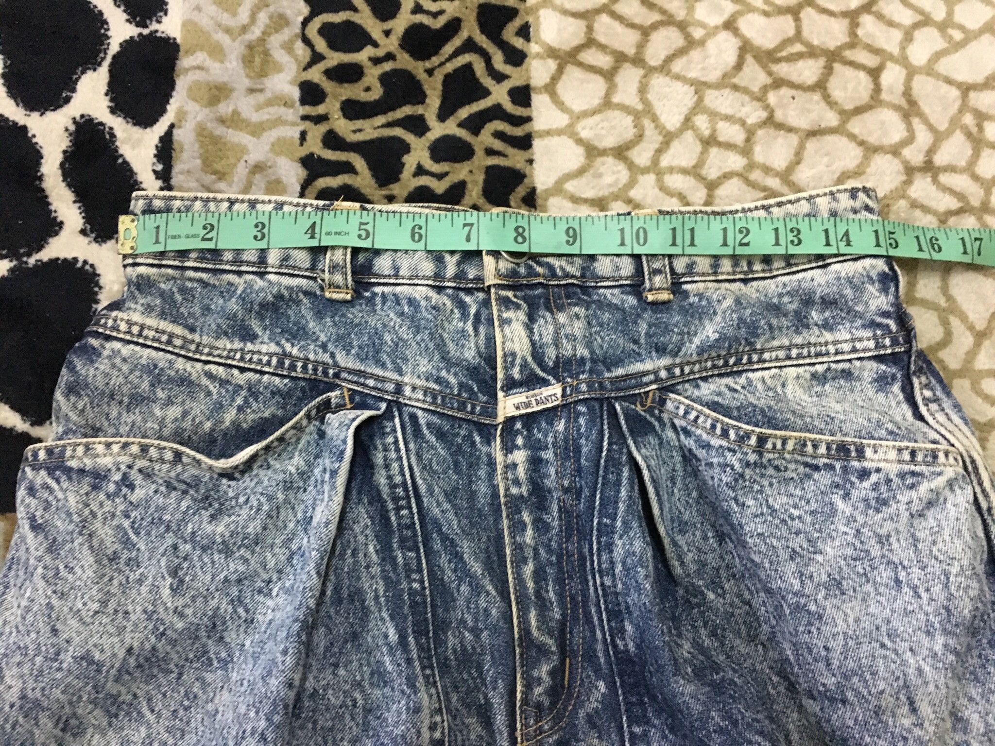 Vintage Vintage Bobson Ultra Wide Denim Jeans Acid Wash Style Skinny Size US 30 / EU 46 - 7 Thumbnail
