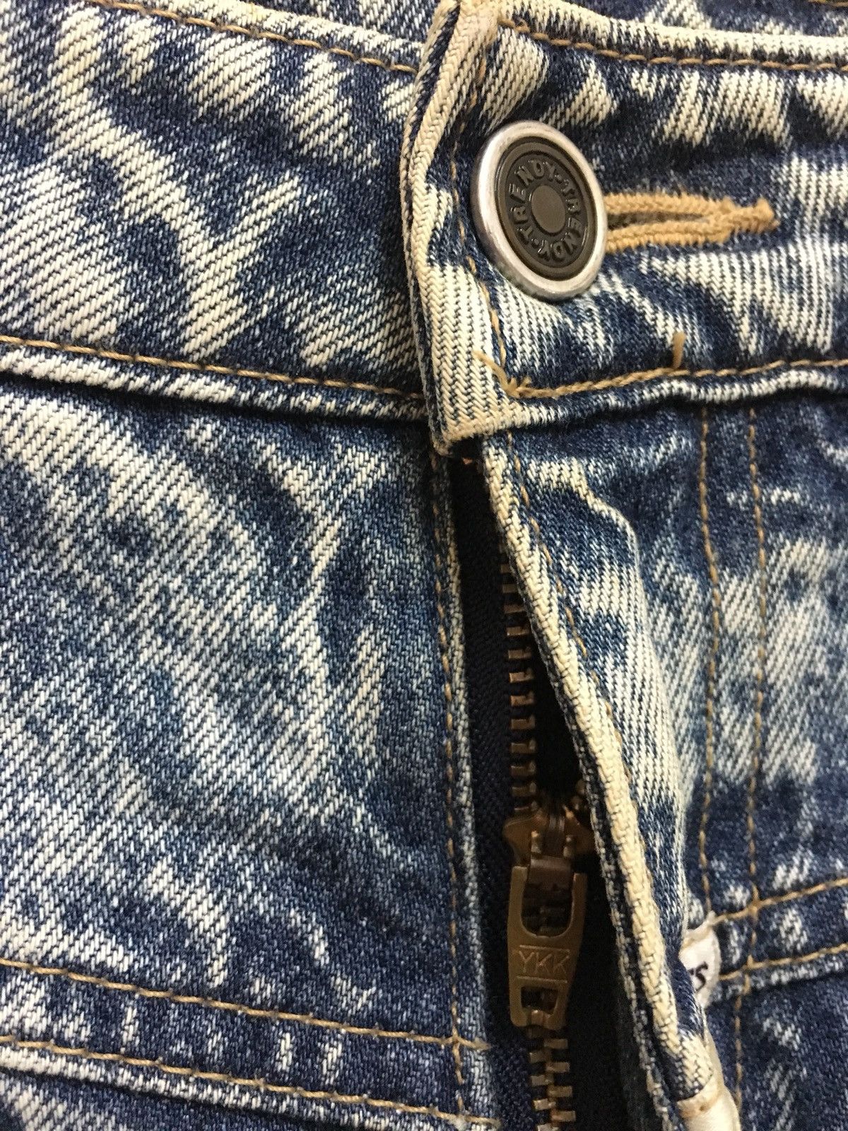 Vintage Vintage Bobson Ultra Wide Denim Jeans Acid Wash Style Skinny Size US 30 / EU 46 - 5 Thumbnail
