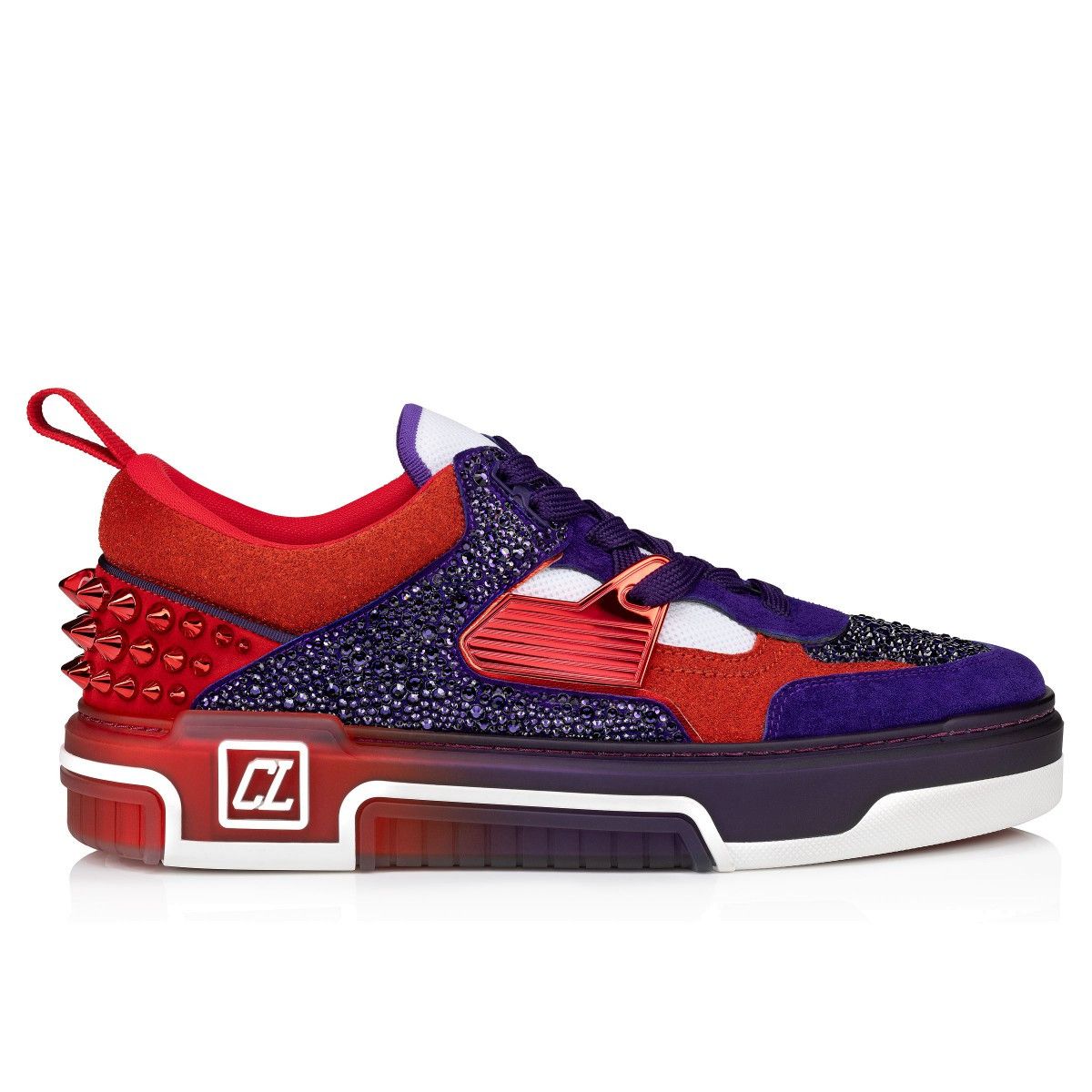 Christian Louboutin astroloubi strass purple/red Size US 9 / EU 42 - 2 Thumbnail