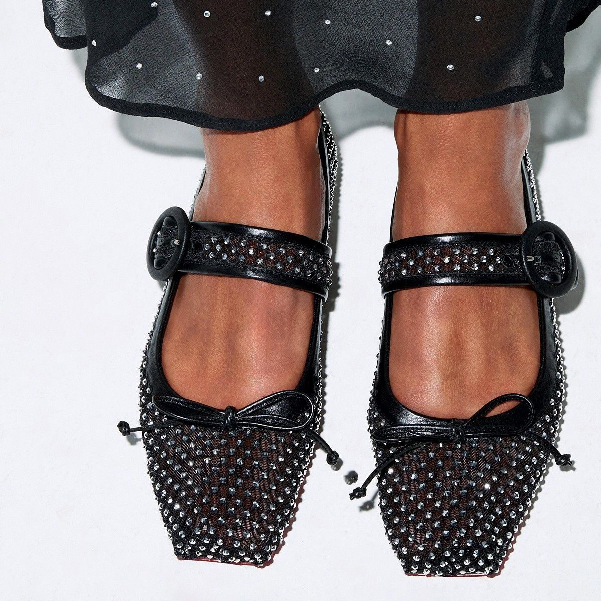 Christian Louboutin Mamastrapitina black Size US 8.5 / IT 38.5 - 2 Thumbnail