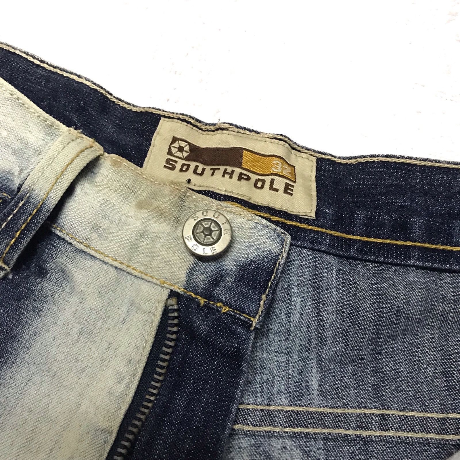 Southpole 🔥y2k🔥 Southpole Jeans Patchwork And Bleach Design Size US 32 / EU 48 - 4 Thumbnail