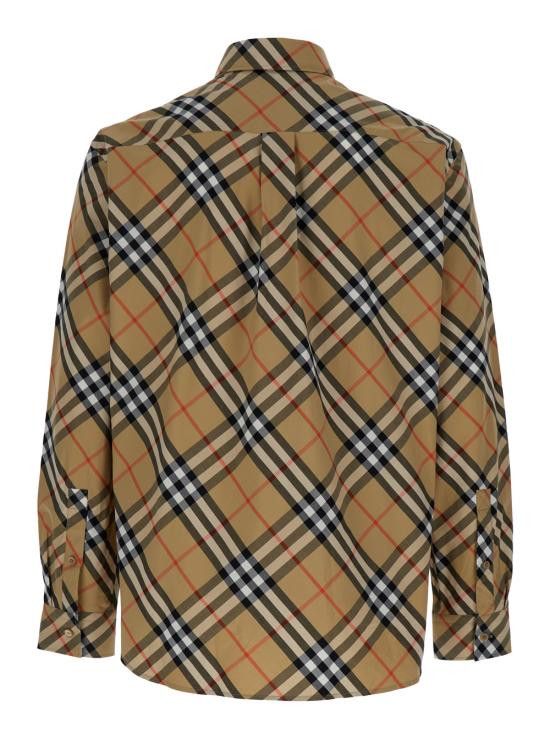 Burberry BURBERRY Men Shirts 8087634B9368 Beige Size US L / EU 52-54 / 3 - 2 Thumbnail